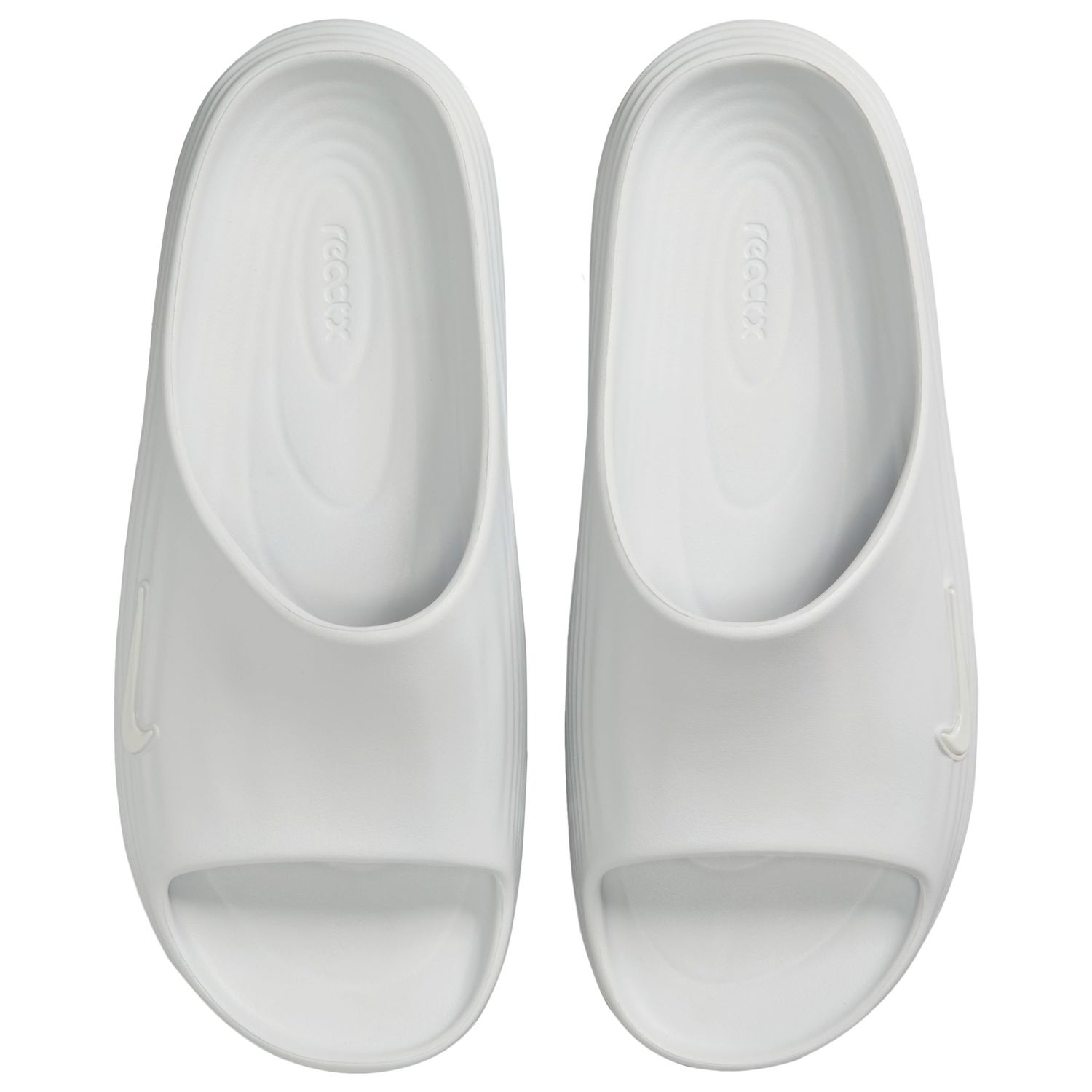 Nike Reactx Rejuven8 Slides - Men's - Summit White/Summit White