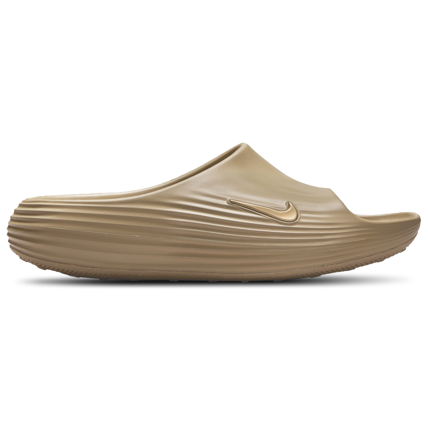Nike Reactx Rejuven8 Slides - Men's - Khaki
