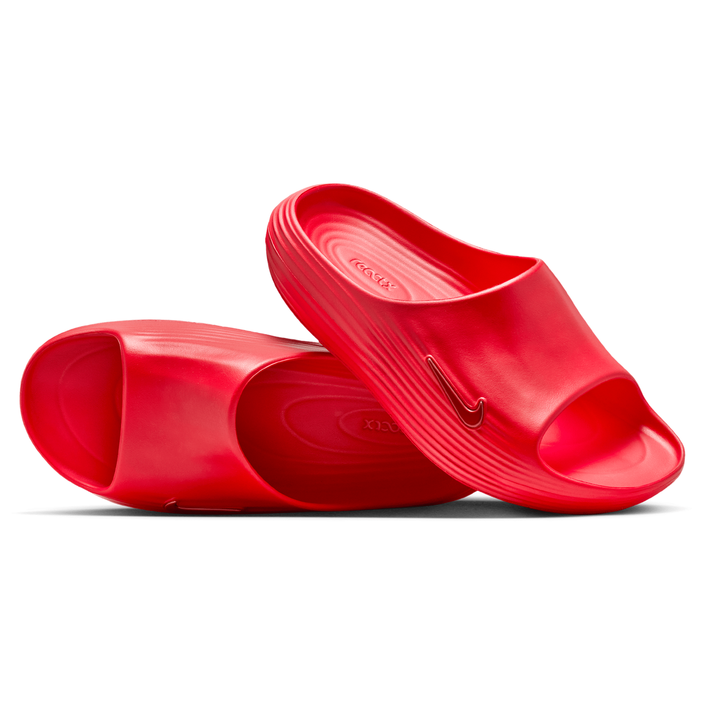 Nike Reactx Rejuven8 Slides - Men's - Lt Crimson/Lt Crimson/Lt Crimson