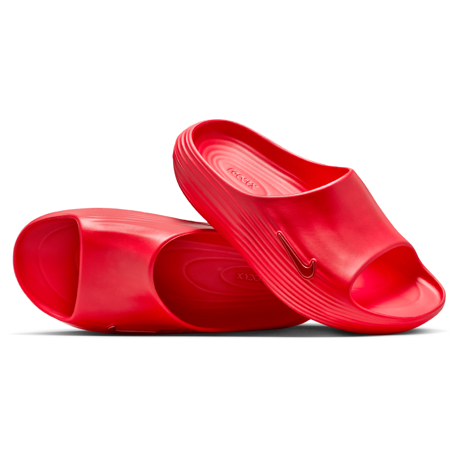Nike Reactx Rejuven8 Slides - Men's - Lt Crimson/Lt Crimson/Lt Crimson