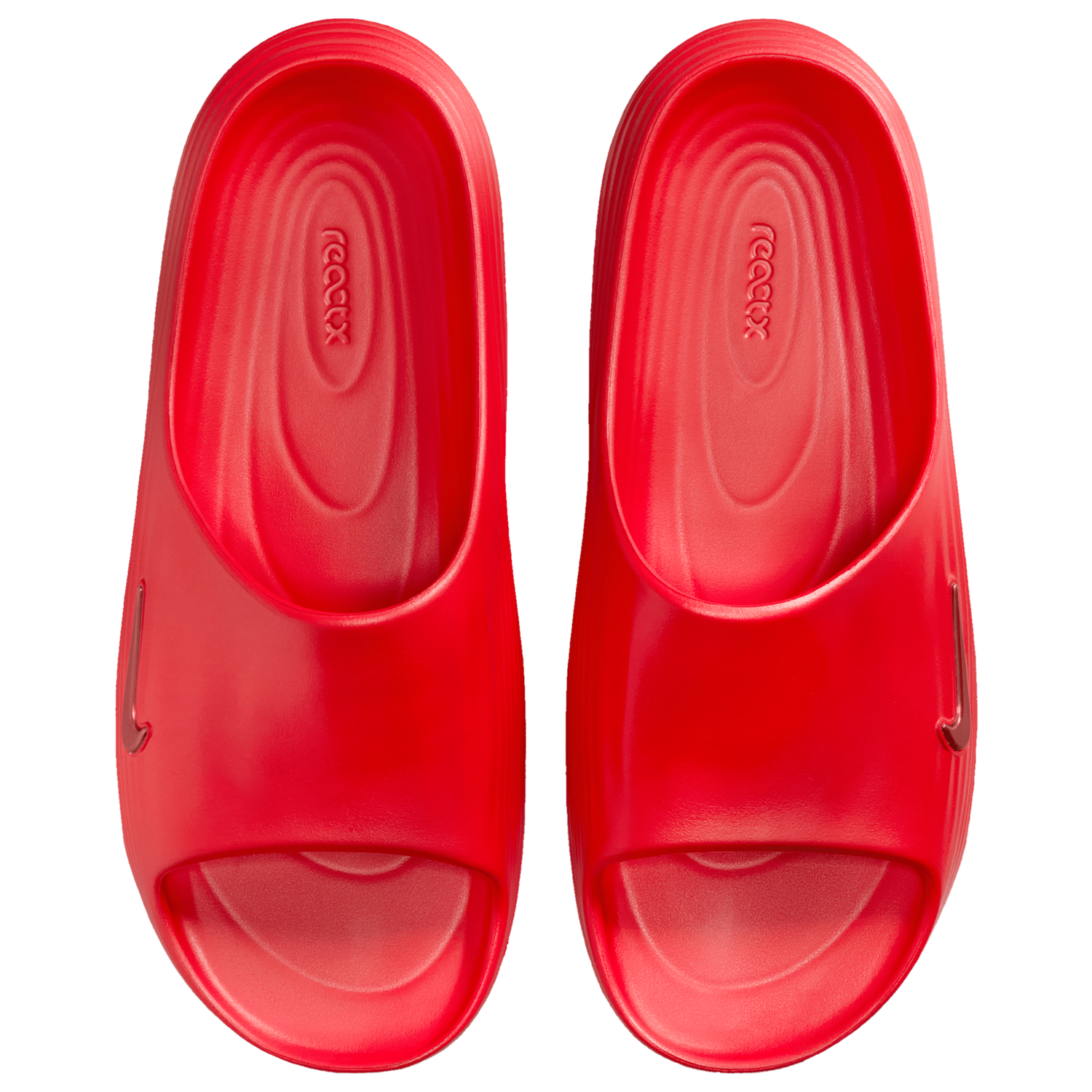 Nike Reactx Rejuven8 Slides - Men's - Lt Crimson/Lt Crimson/Lt Crimson