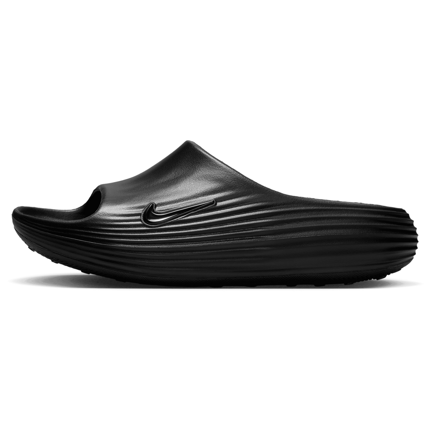 Nike ReactX Rejuven8 Slides - Women's - Black/Black/Black