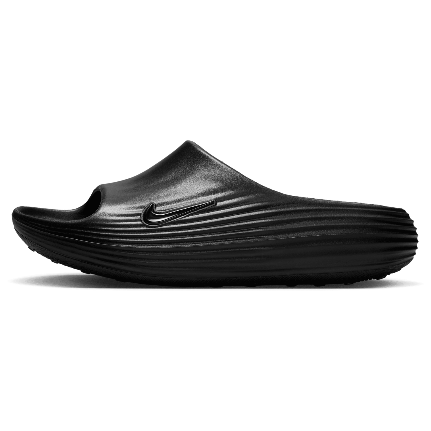 Nike ReactX Rejuven8 Slides - Women's - Black/Black/Black