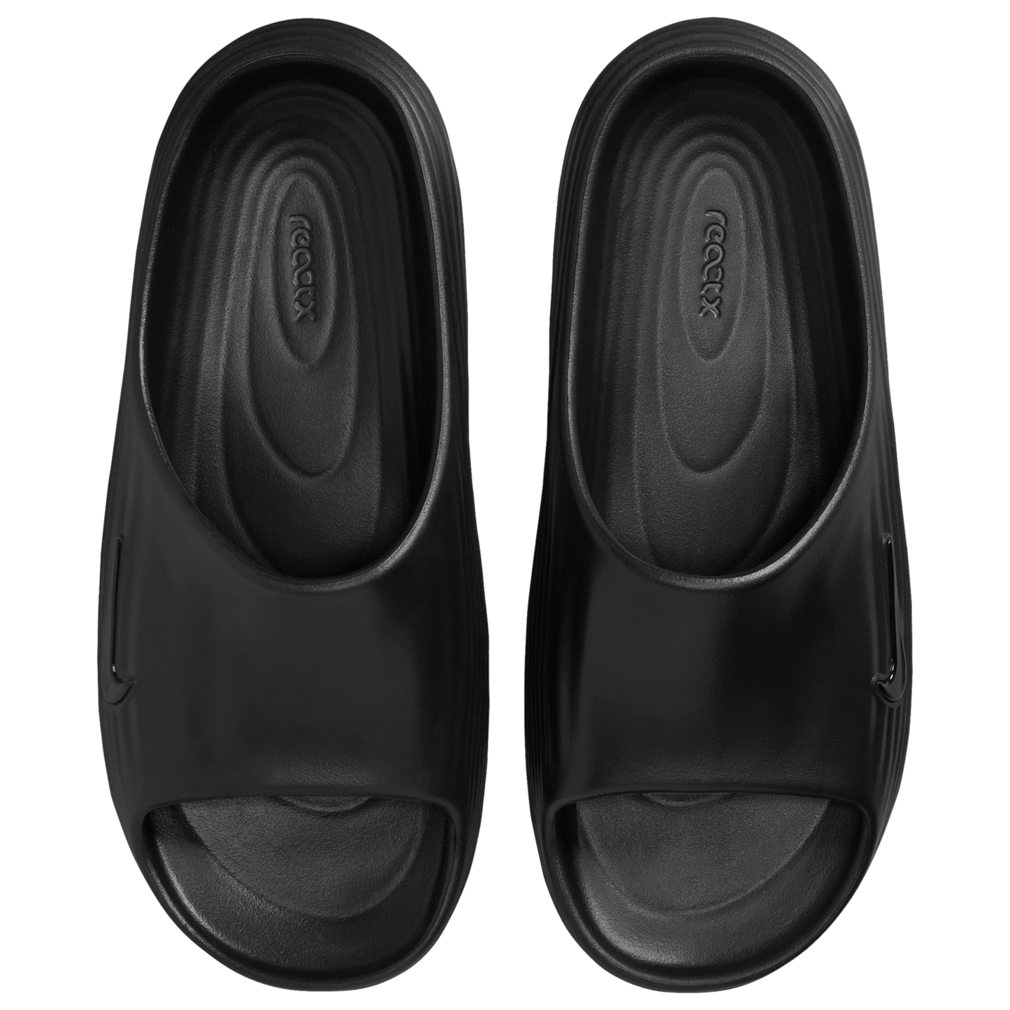Nike ReactX Rejuven8 Slides - Women's - Black/Black/Black