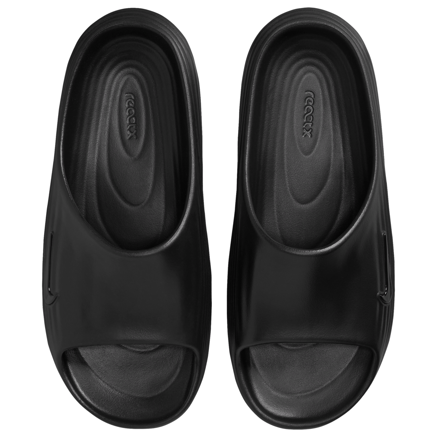 Nike ReactX Rejuven8 Slides - Women's - Black/Black/Black