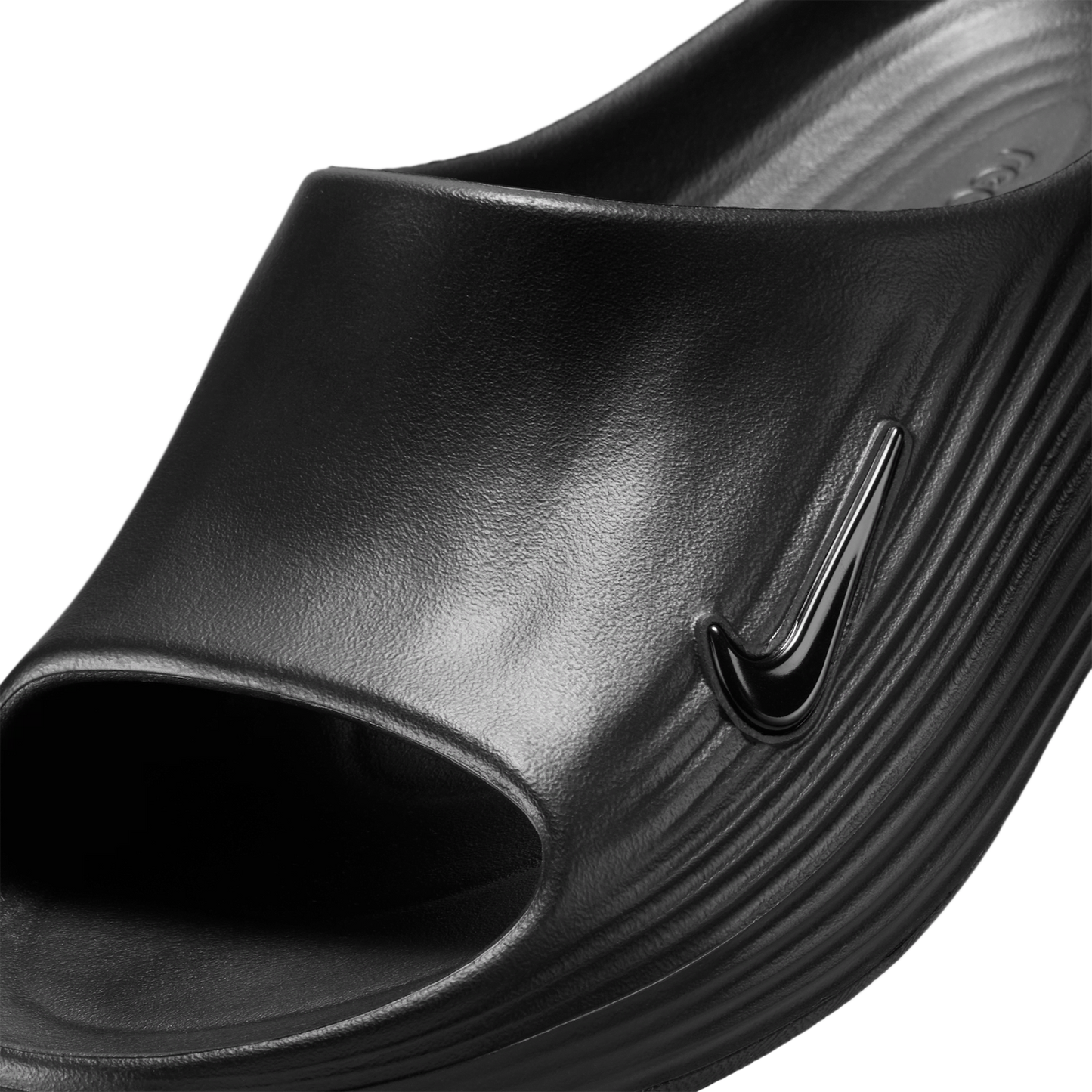 Nike ReactX Rejuven8 Slides - Women's - Black/Black/Black