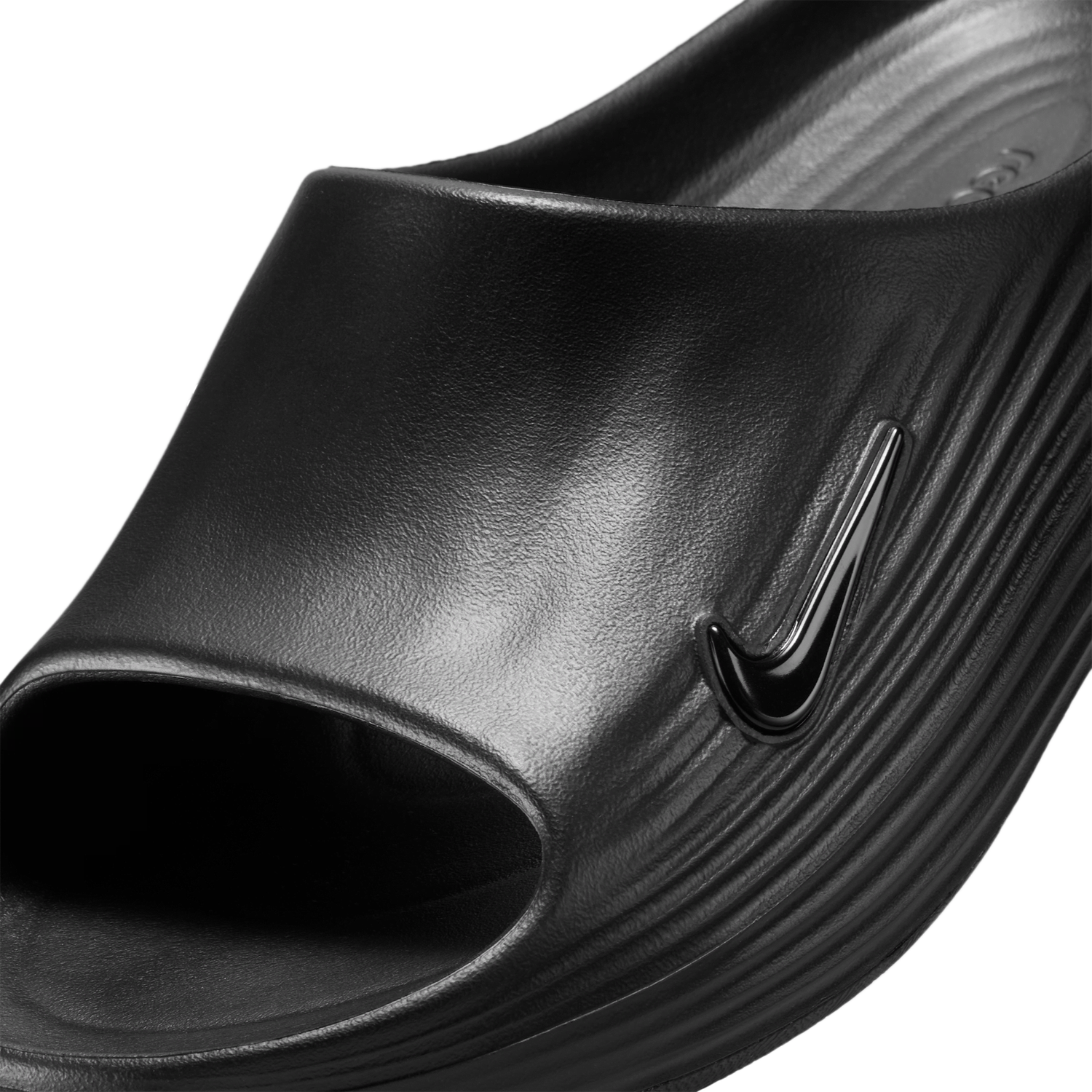 Nike ReactX Rejuven8 Slides - Women's - Black/Black/Black