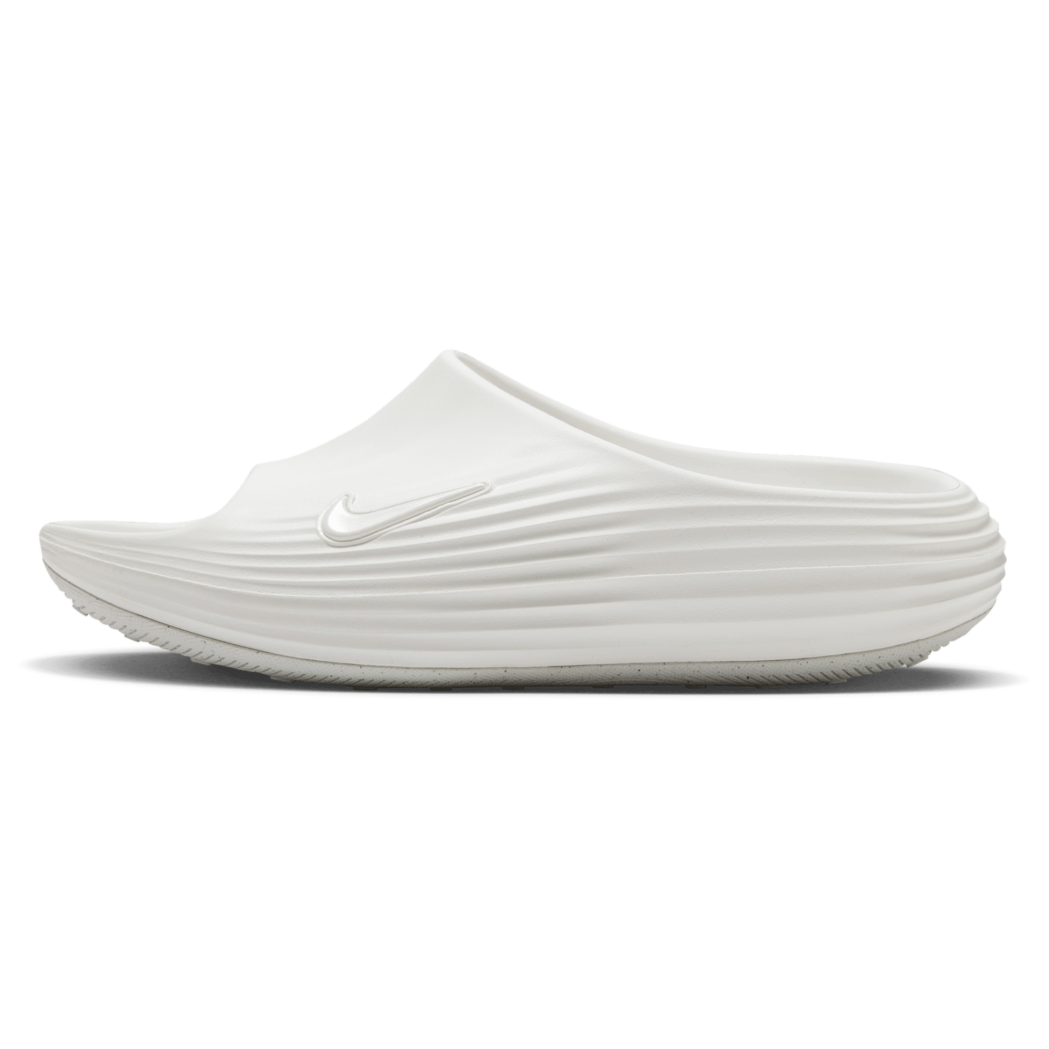 Nike ReactX Rejuven8 Slides - Women's - Sail/Sail/Sail