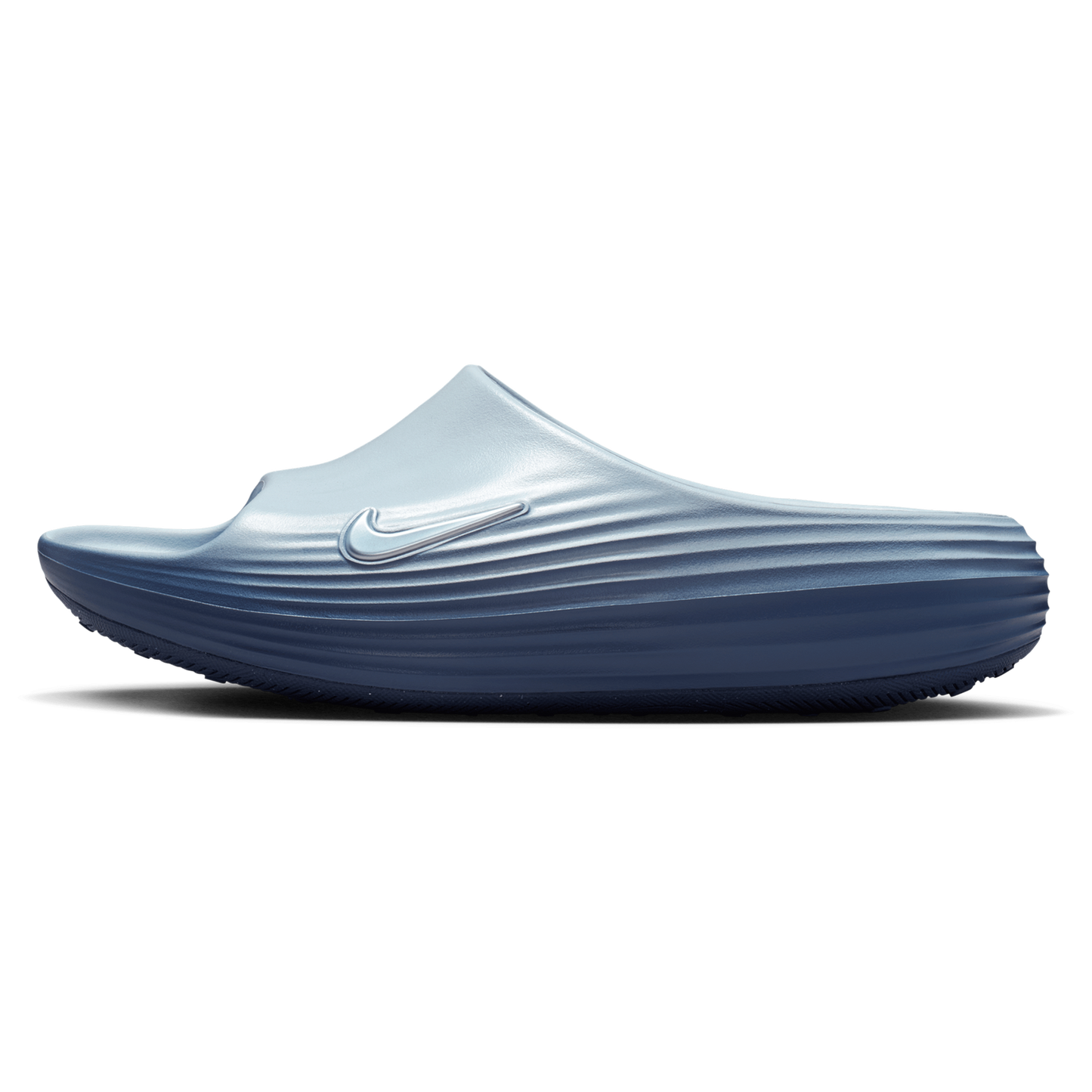 Nike ReactX Rejuven8 Slides - Women's - Sanded Purple/Lt Armory Blue/Lt Armory Blue