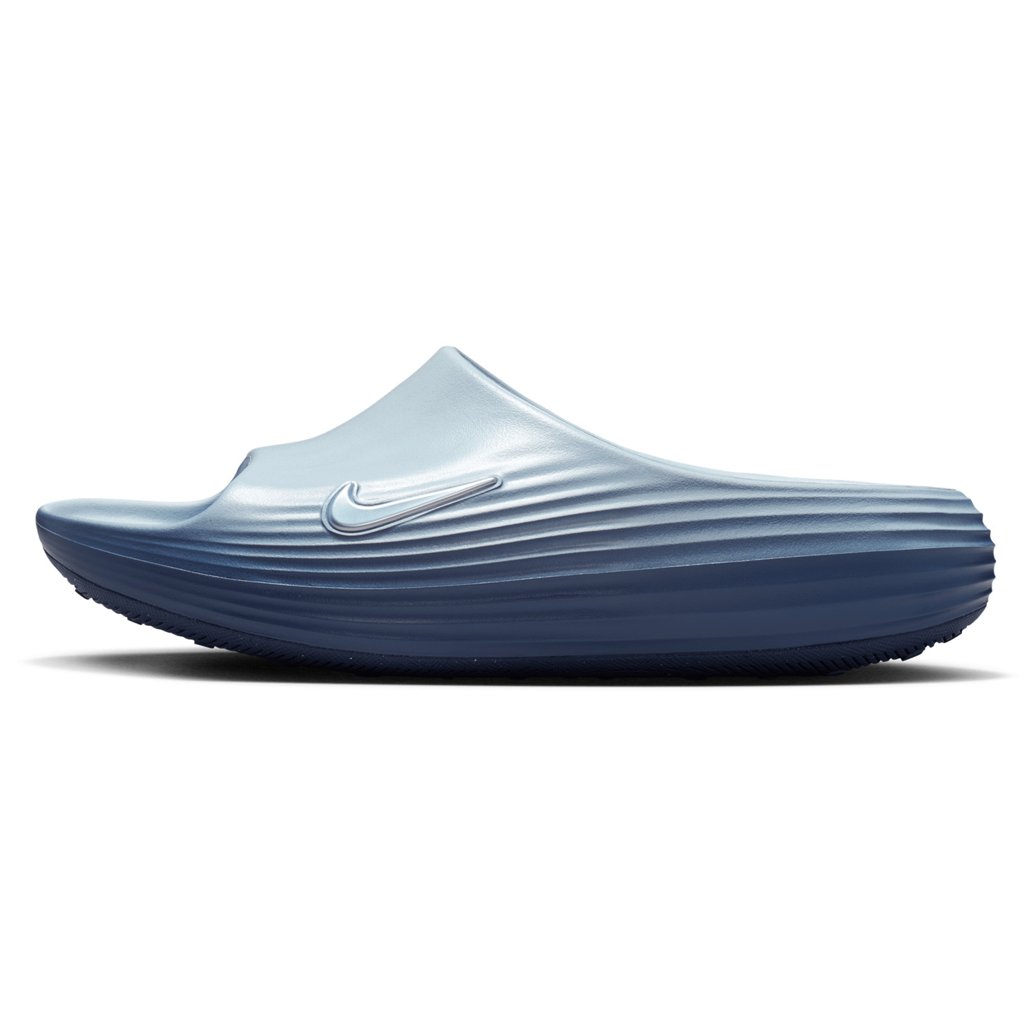 Nike ReactX Rejuven8 Slides - Women's - Sanded Purple/Lt Armory Blue/Lt Armory Blue