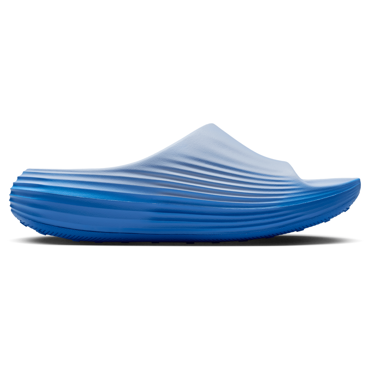 Nike ReactX Rejuven8 Slides - Women's - Hydrogen Blue/Hydrogen Blue/Blue Crystal