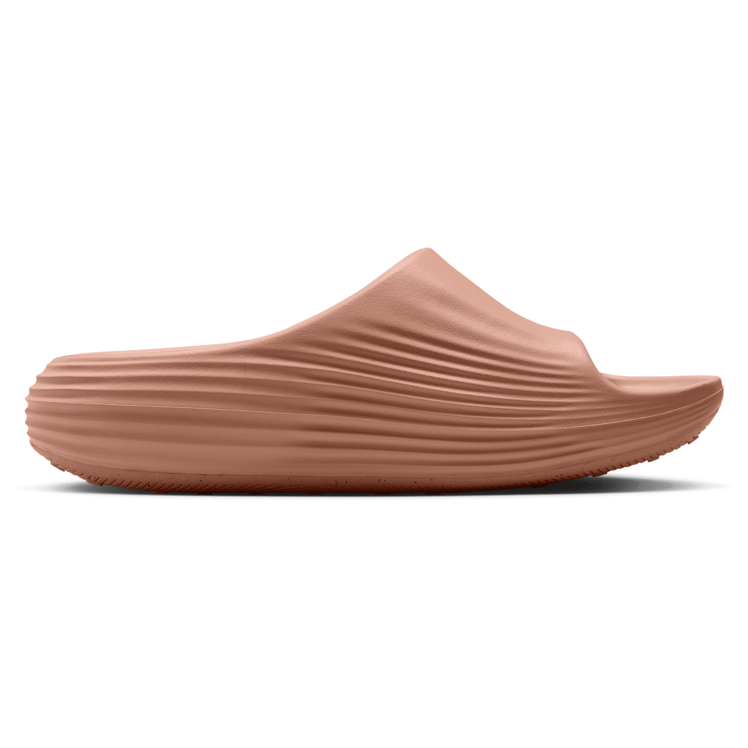 Nike ReactX Rejuven8 Slides - Women's - Rose Gold/Rose Gold/Rose Gold