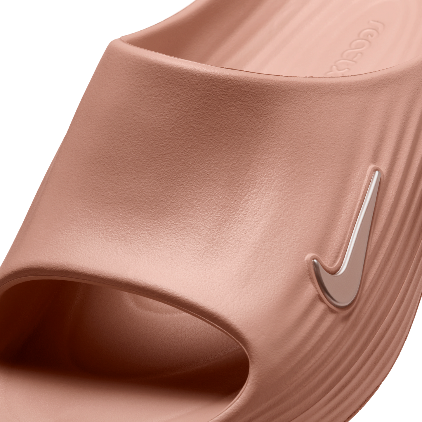 Nike ReactX Rejuven8 Slides - Women's - Rose Gold/Rose Gold/Rose Gold