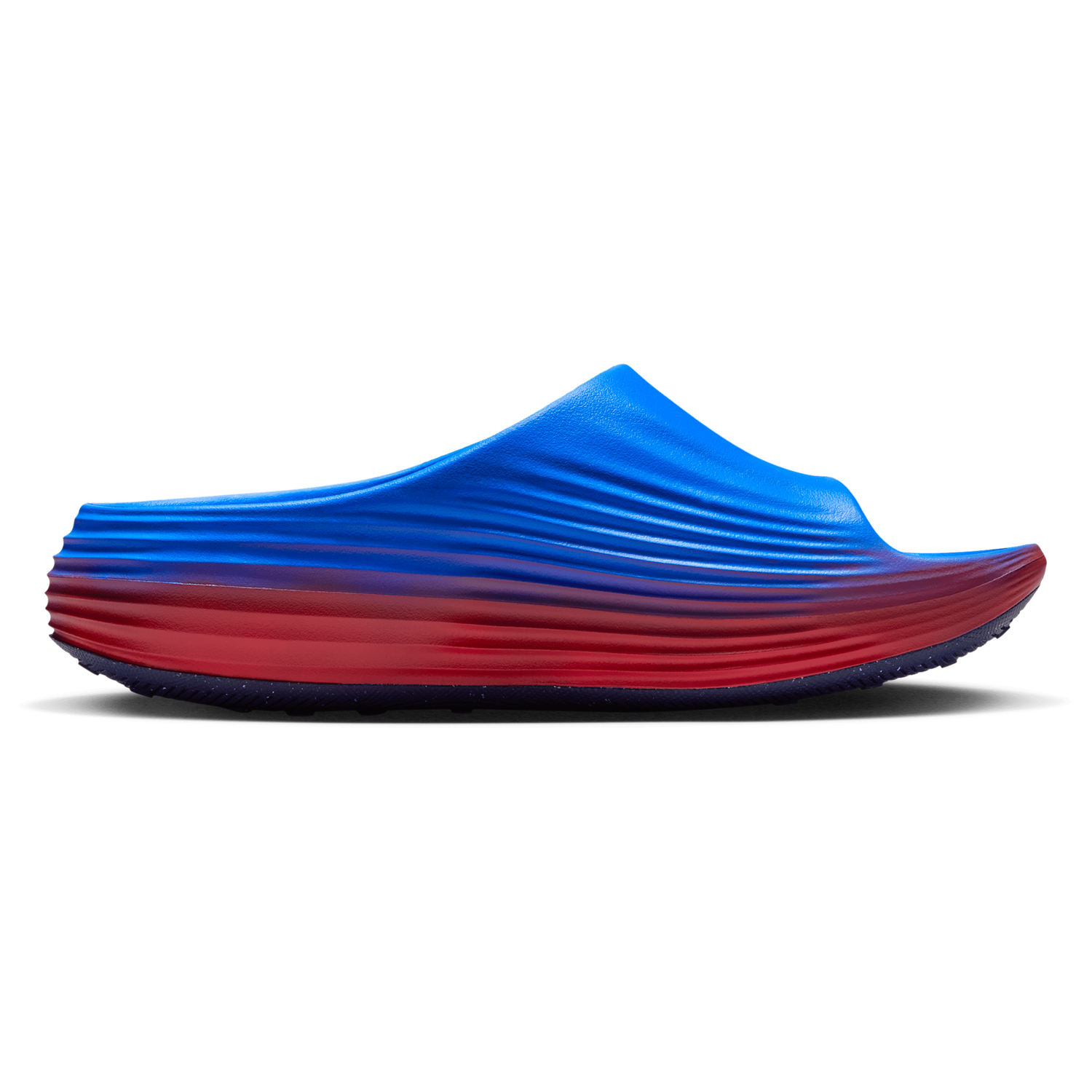 Nike ReactX Rejuven8 Slides - Women's - Lt Photo Blue/Action Red/Midnight Navy