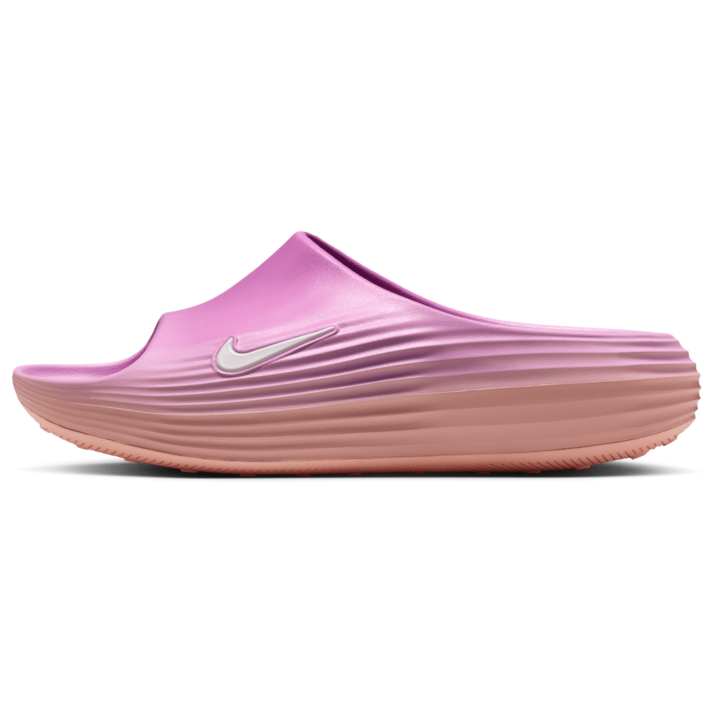 Nike ReactX Rejuven8 Slides - Women's - Arctic Orange/Lt Magenta/Sail