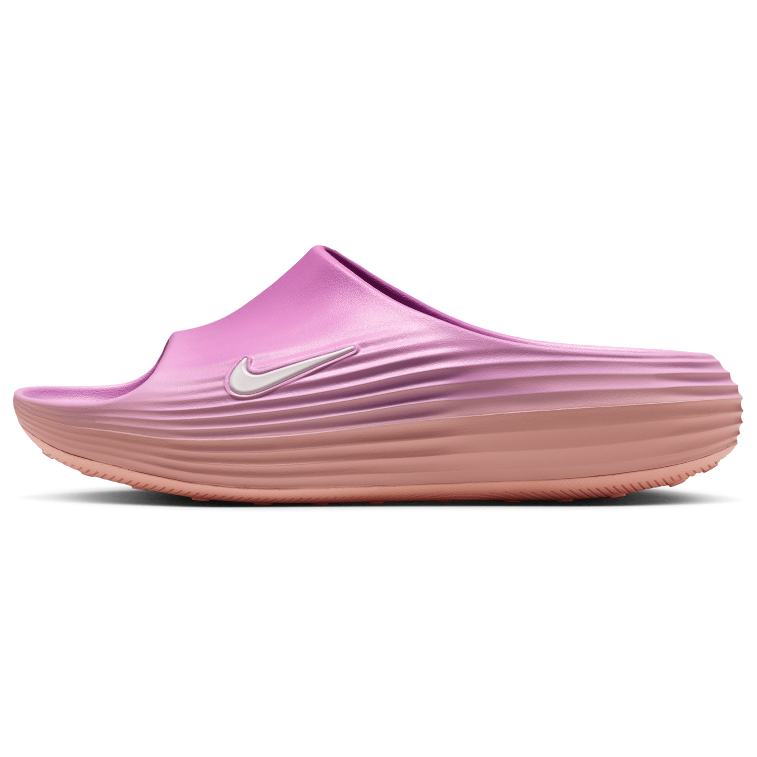 Nike ReactX Rejuven8 Slides - Women's - Arctic Orange/Lt Magenta/Sail