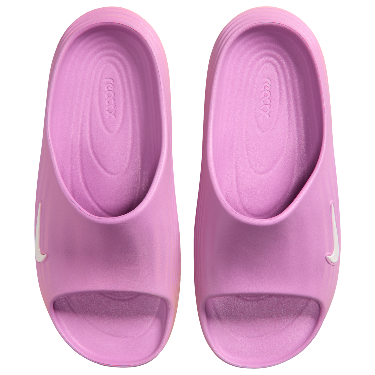 Nike ReactX Rejuven8 Slides - Women's - Arctic Orange/Lt Magenta/Sail