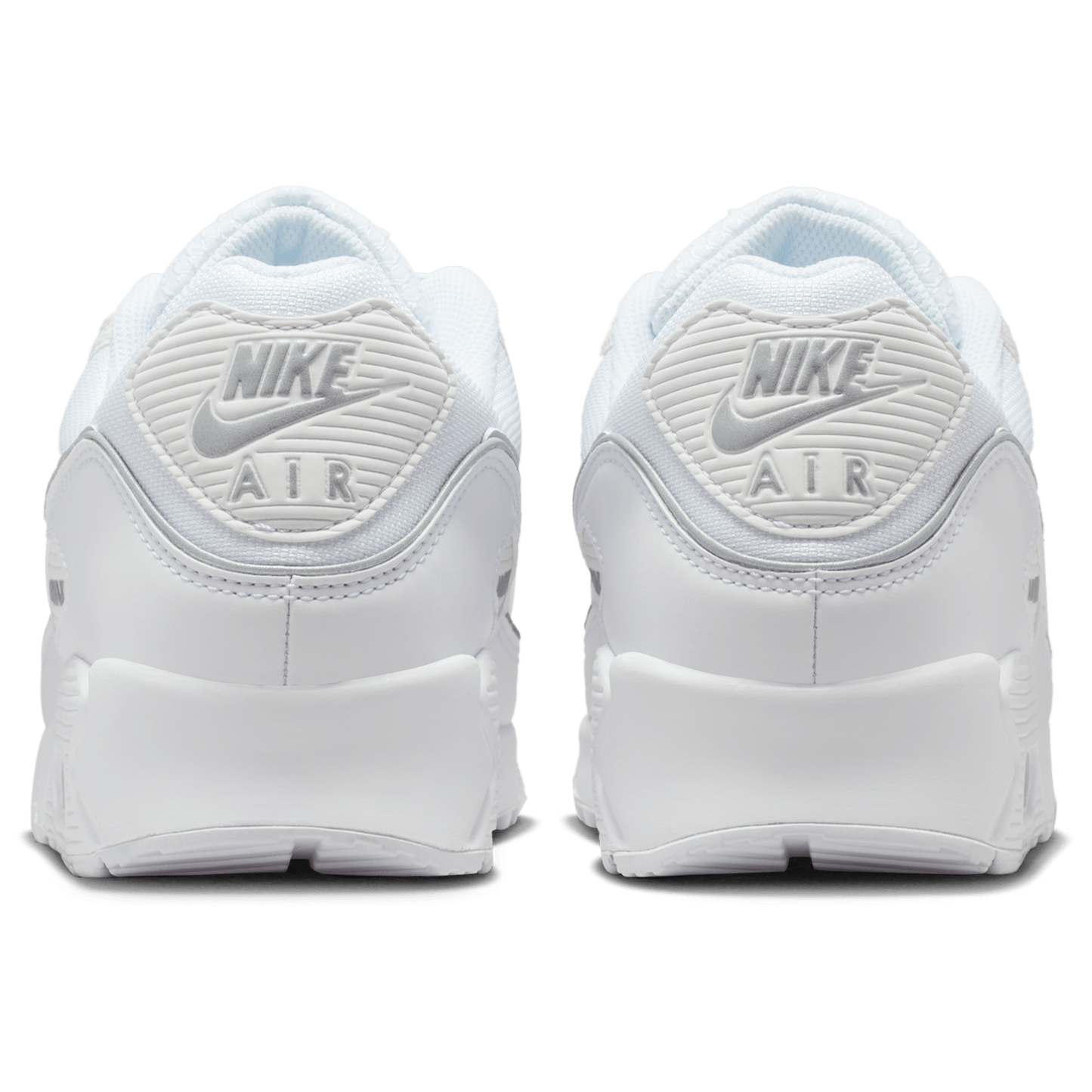 Nike Air Max 90 Prm Reflect - Men's - White/Mtlc Silver/White