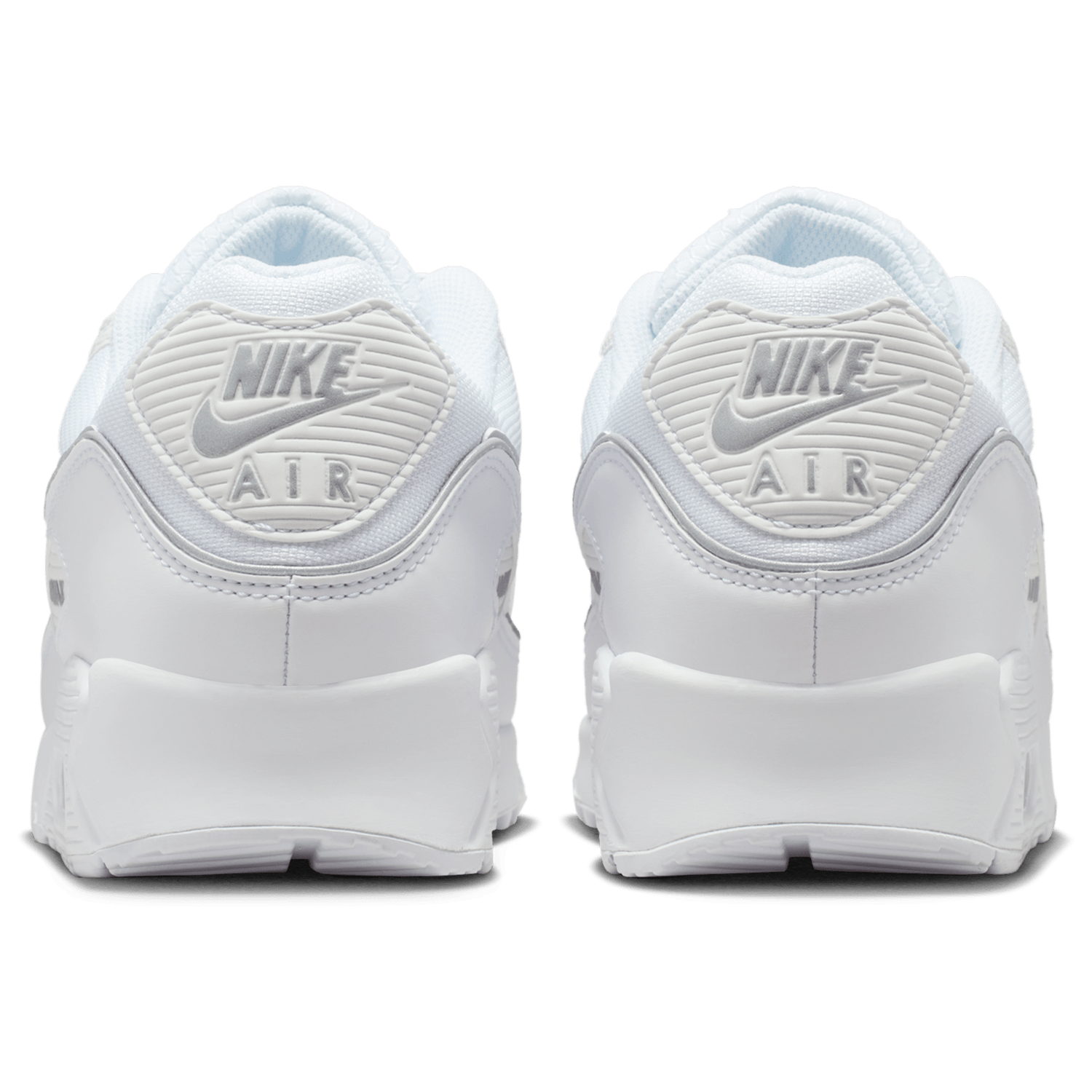 Nike Air Max 90 Prm Reflect - Men's - White/Mtlc Silver/White