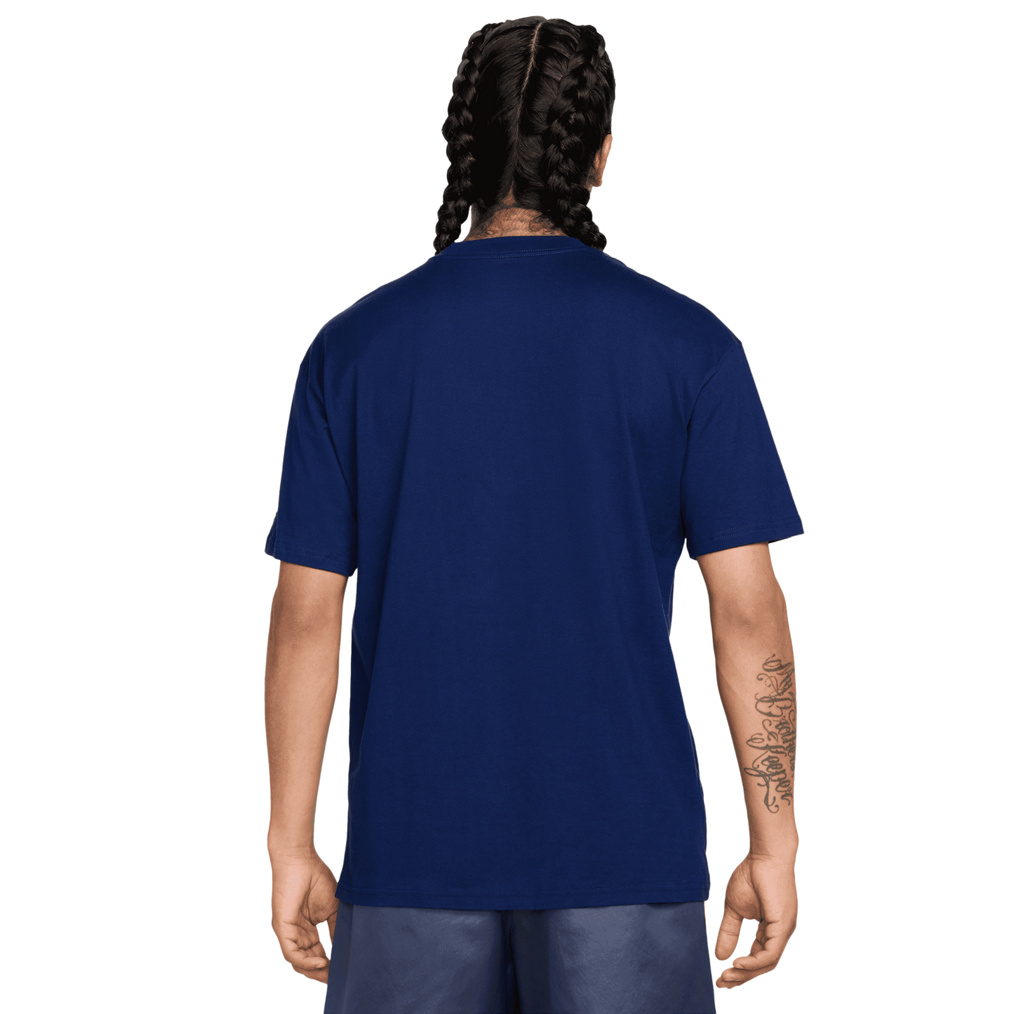 Nike Max 90 Short Sleeve T-Shirt - Men's - Blue Void/Gold