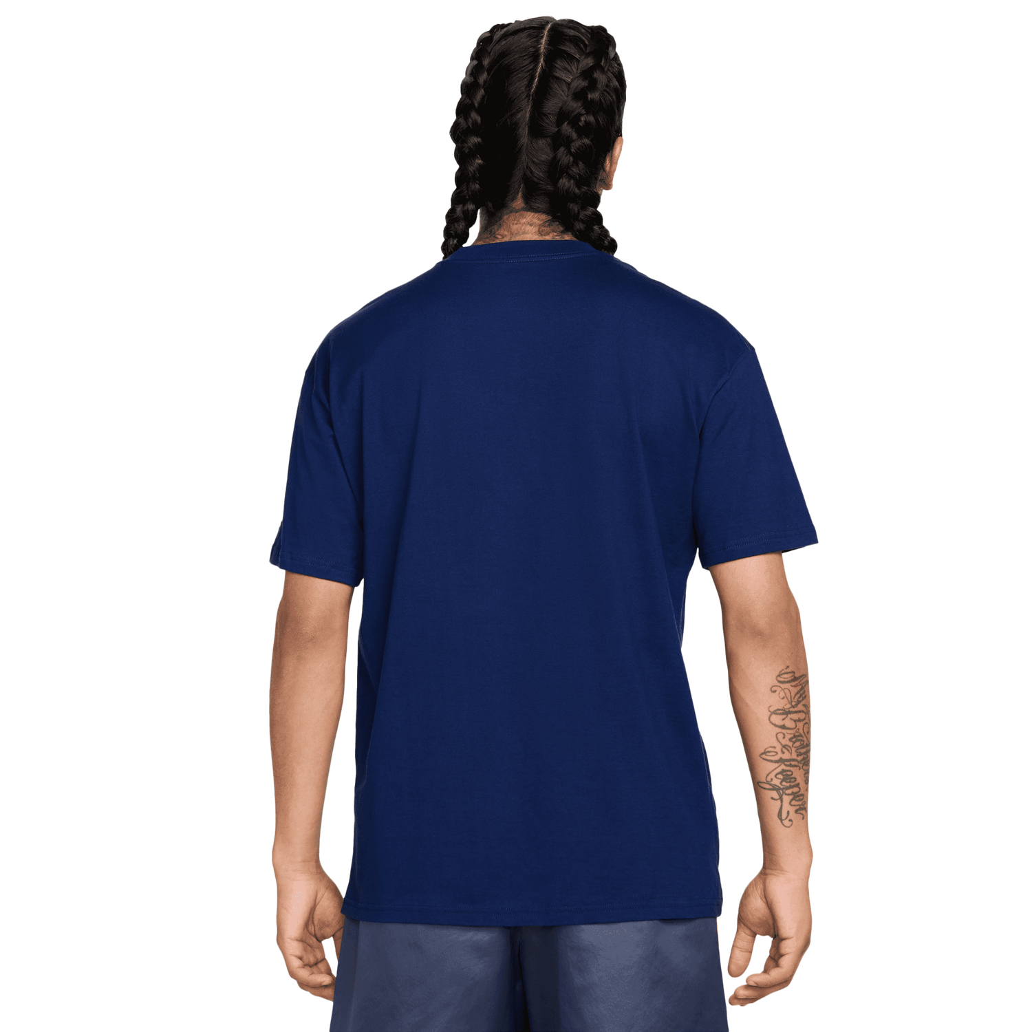 Nike Max 90 Short Sleeve T-Shirt - Men's - Blue Void/Gold