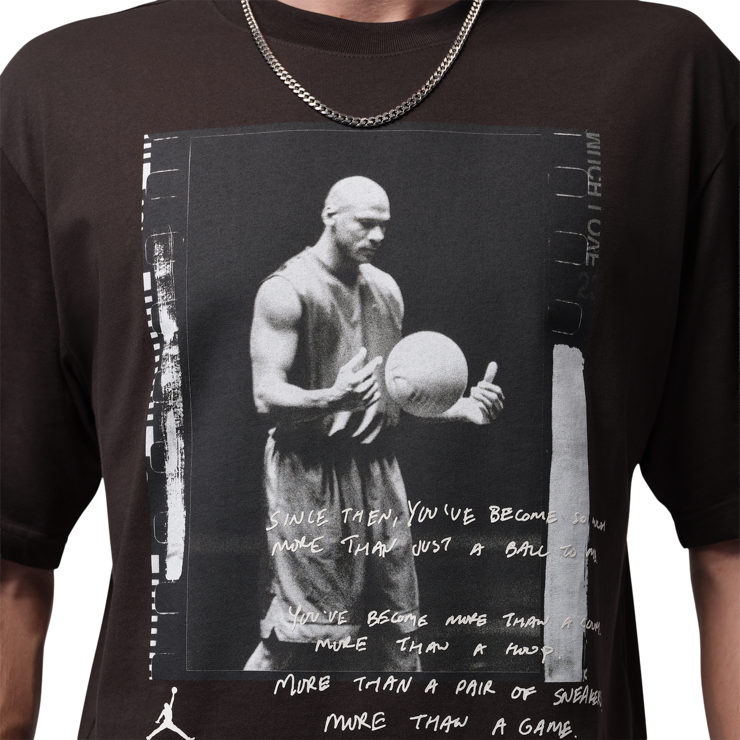 Jordan Brooklyn 85 Short Sleeve Photo Crew - Men's - Brown/Brown