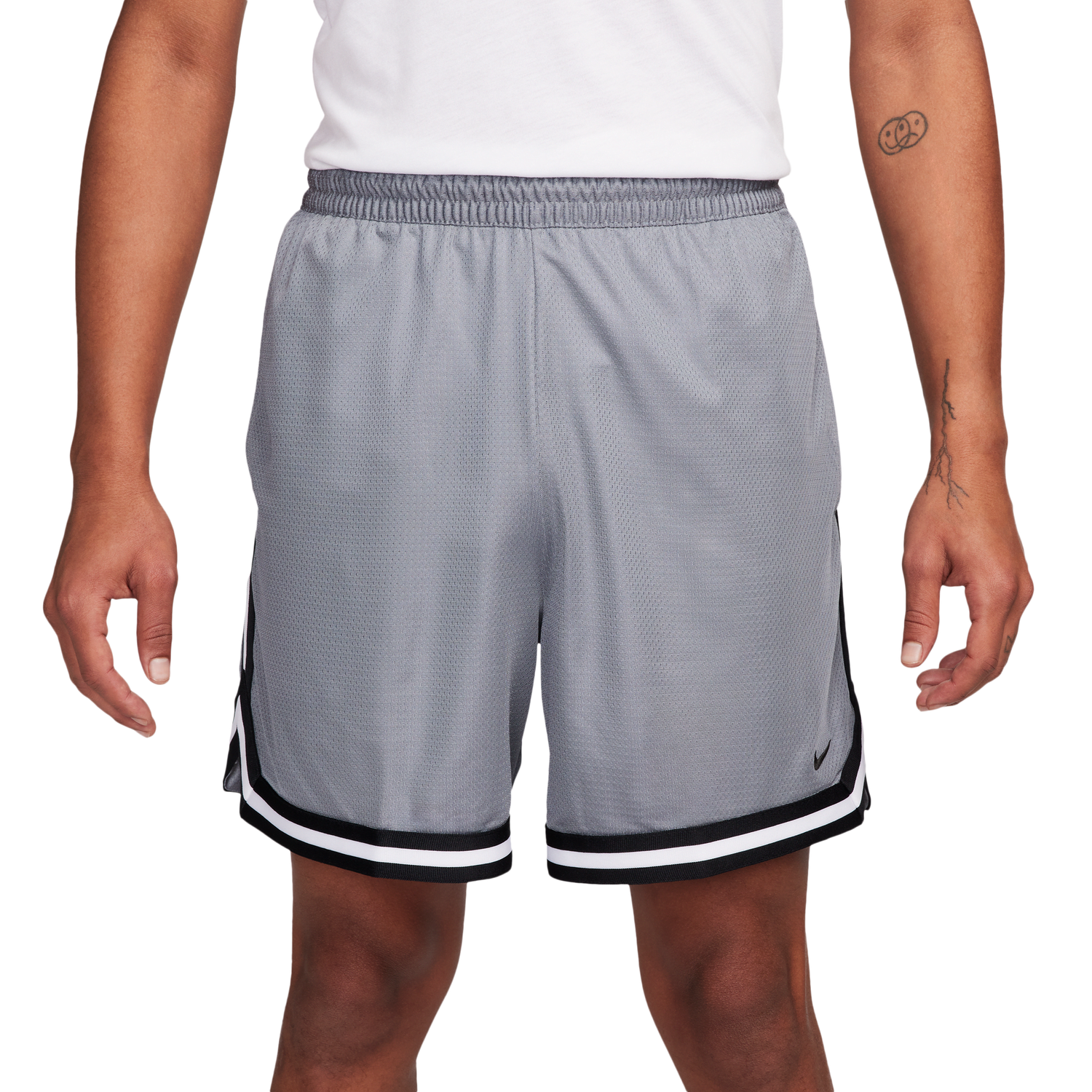 Nike Dri-FIT DNA 6" Shorts - Men's - Cool Grey/Black/Black