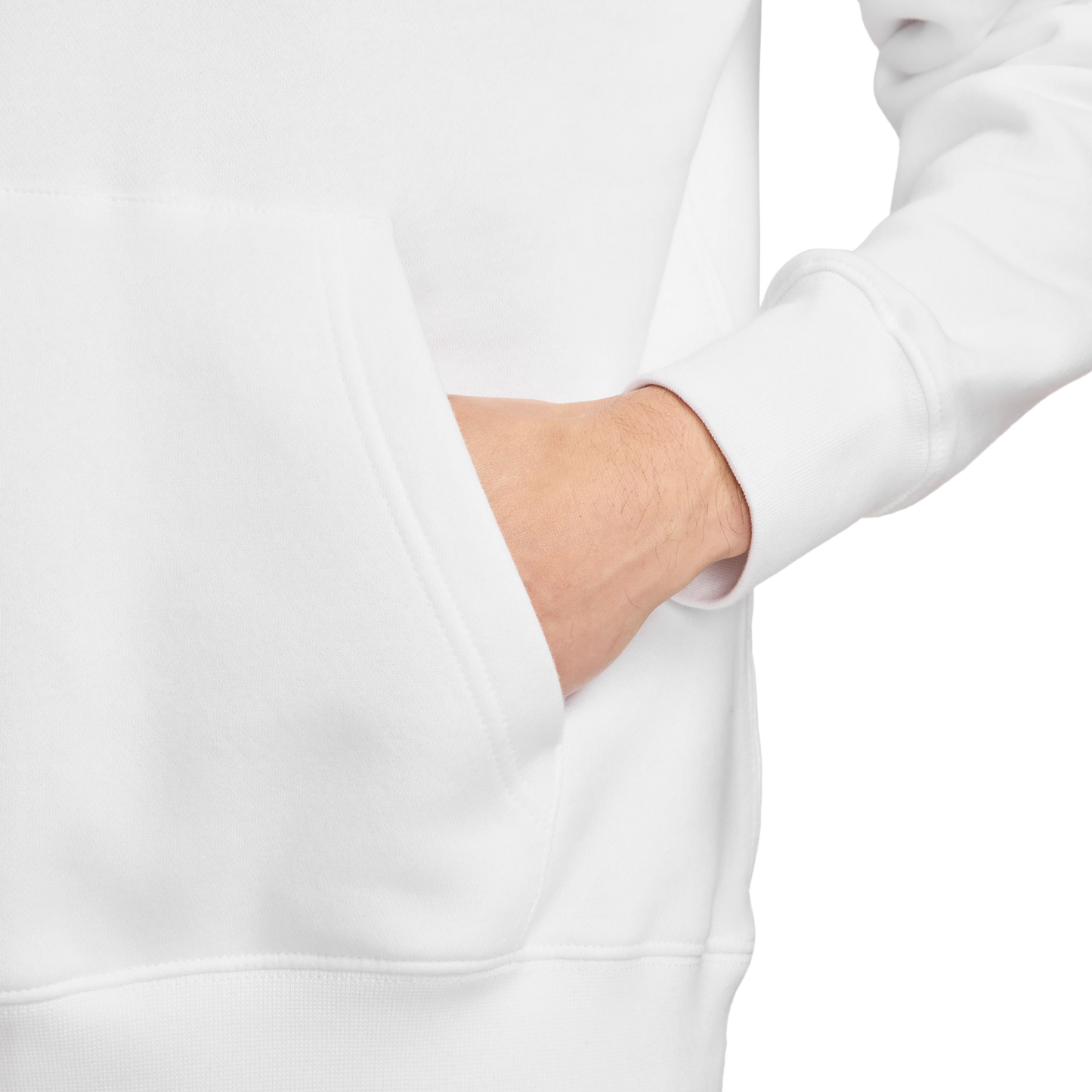 Nike Chi Club Pullover BB Hoodie - Men's - White/Cosmic Clay