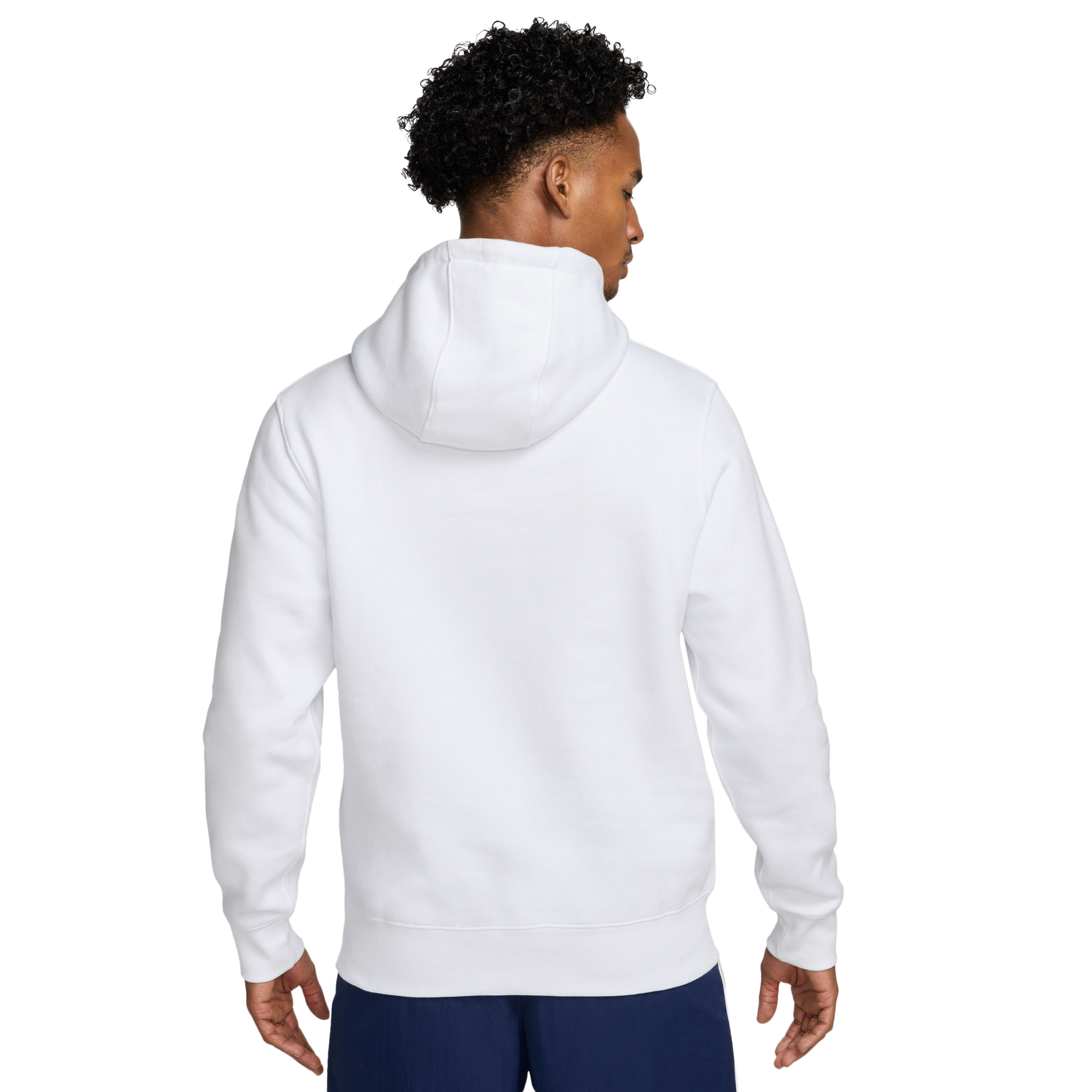 Nike San Francisco Club BB Pullover Hoodie - Men's - White/Cosmic Clay