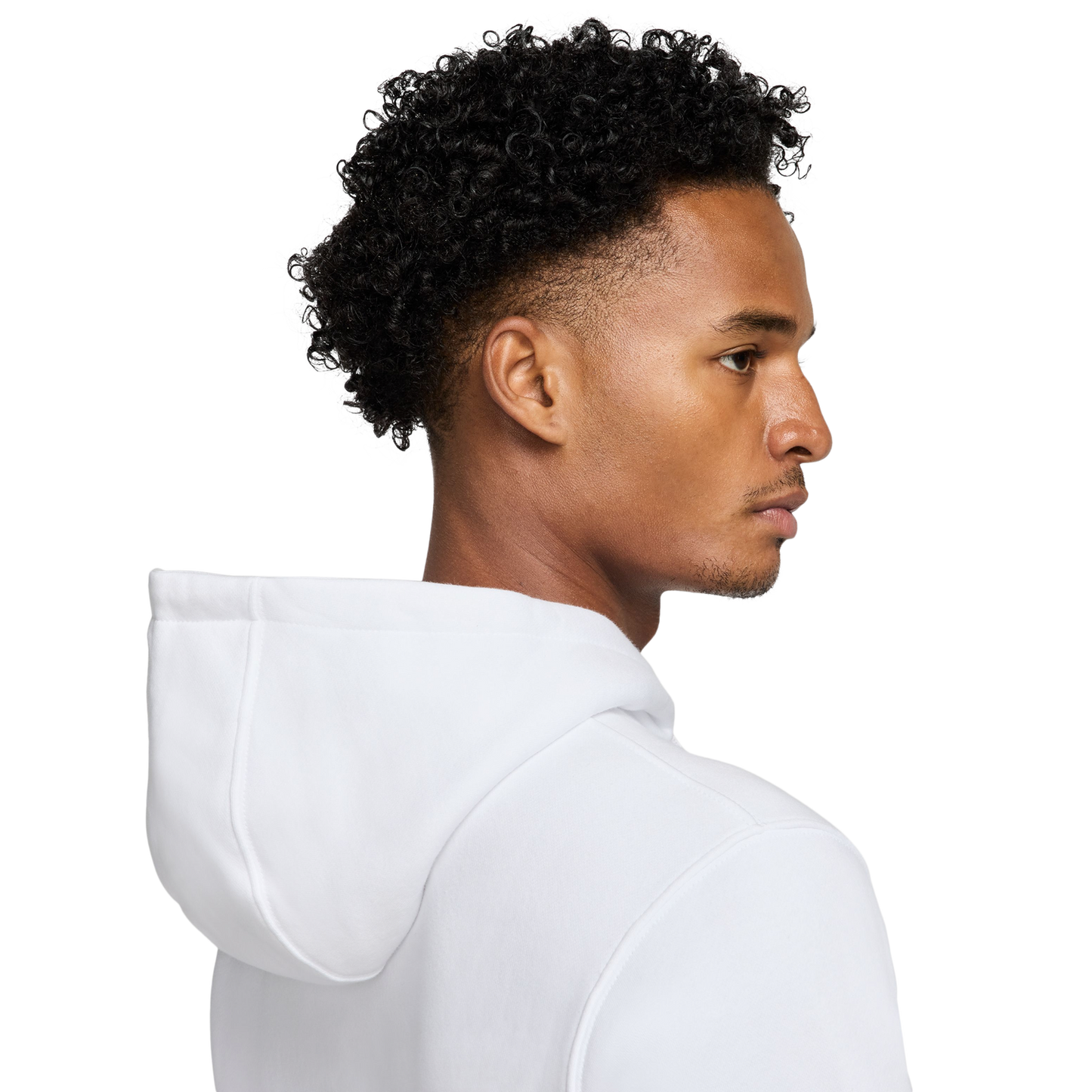 Nike San Francisco Club BB Pullover Hoodie - Men's - White/Cosmic Clay