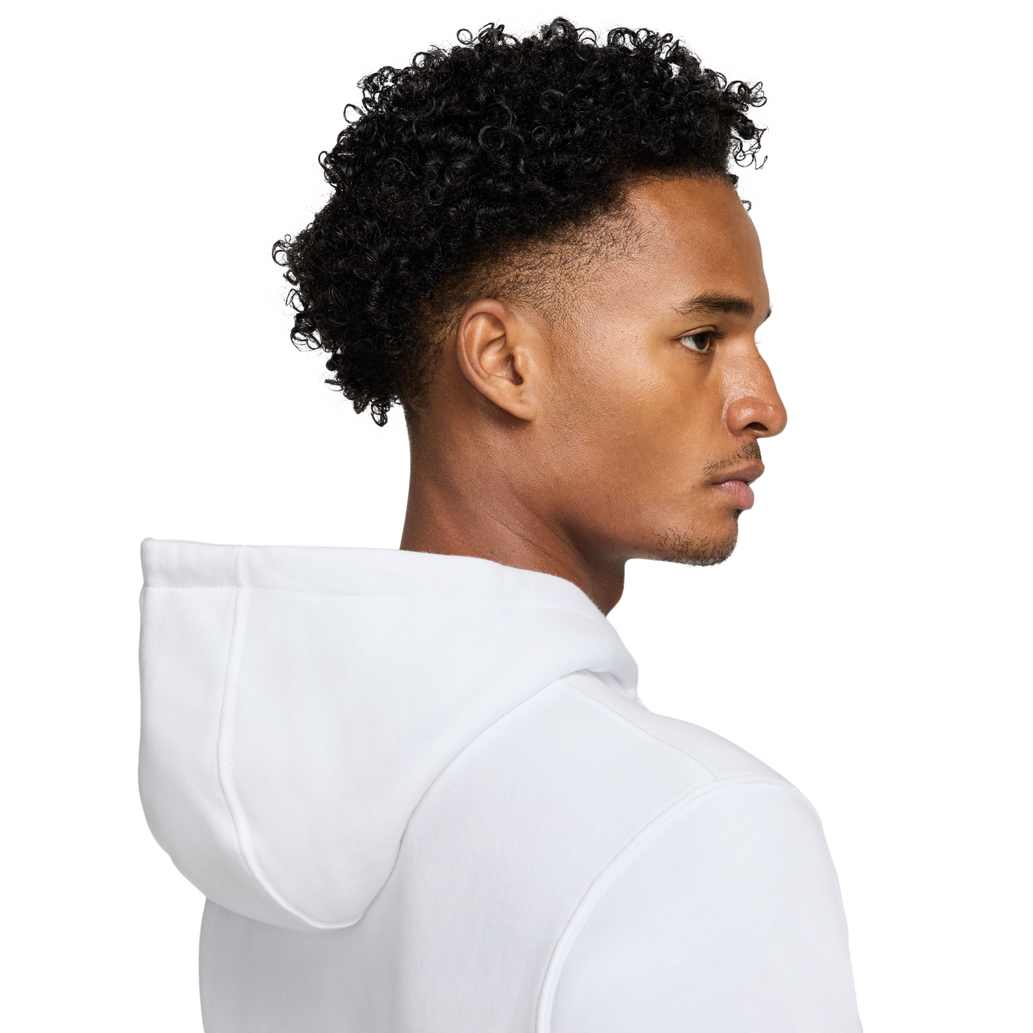 Nike San Francisco Club BB Pullover Hoodie - Men's - White/Cosmic Clay