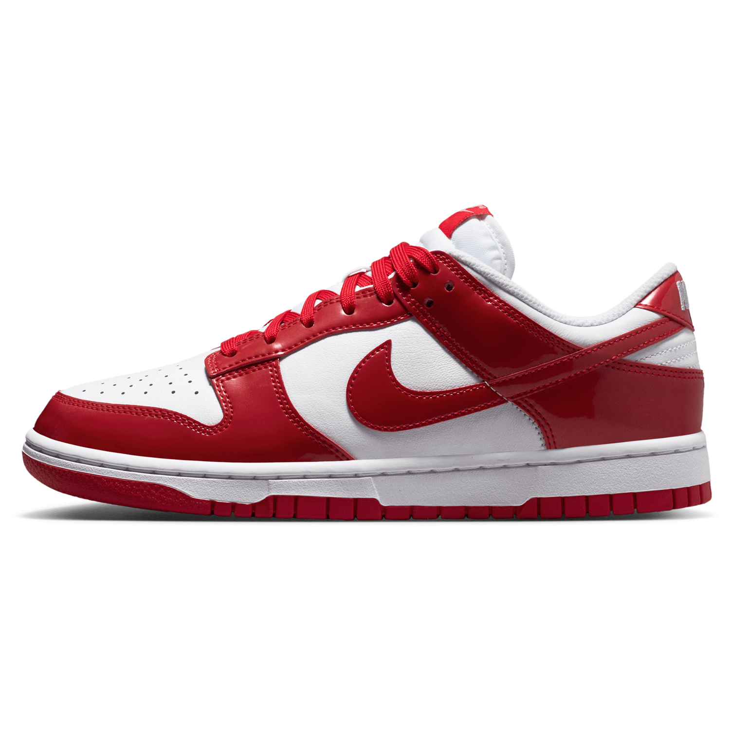 Nike Dunk Low - Women's - White/Red/Silver