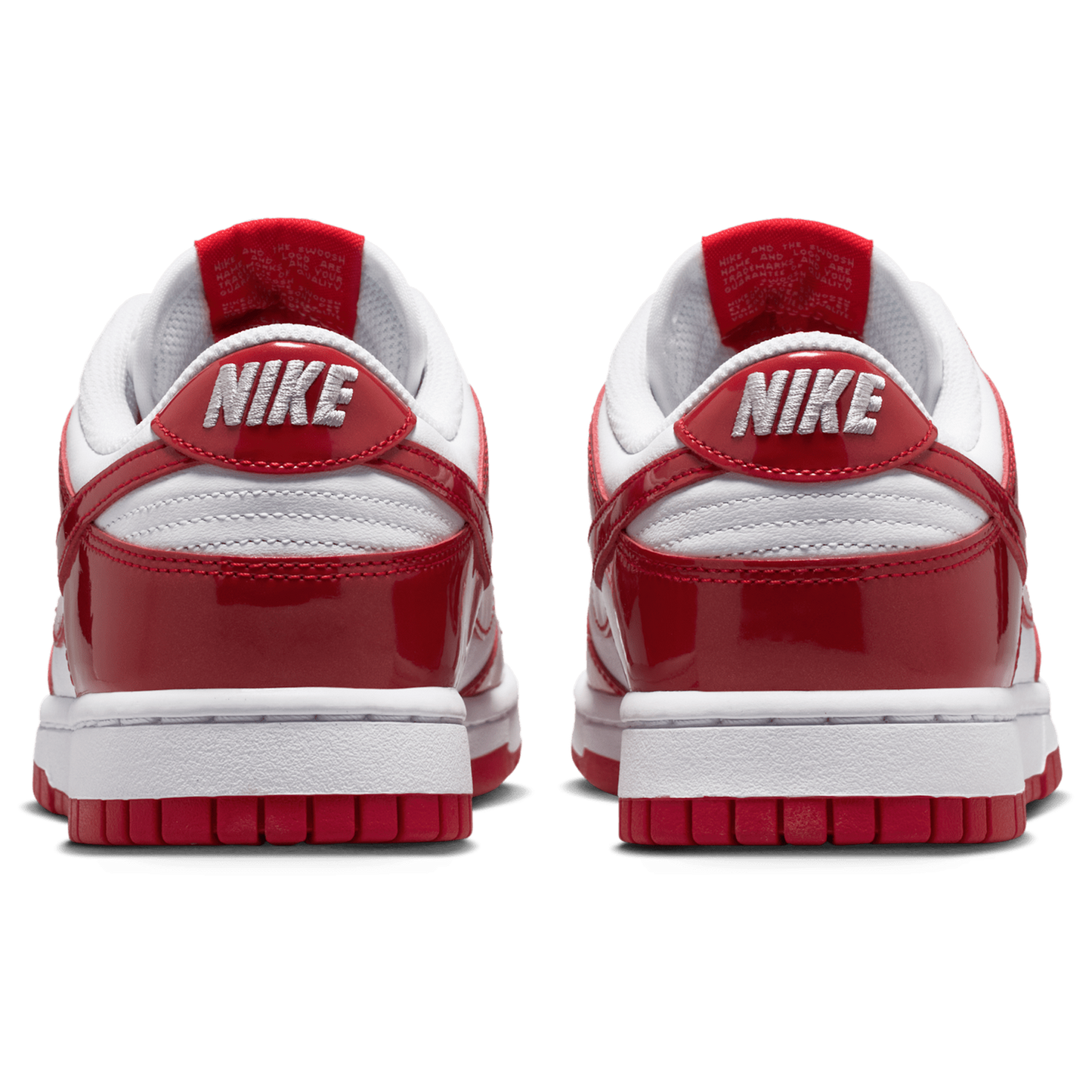 Nike Dunk Low - Women's - White/Red/Silver