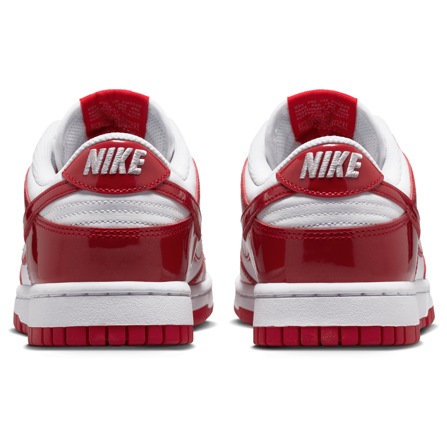 Nike Dunk Low - Women's - White/Red/Silver