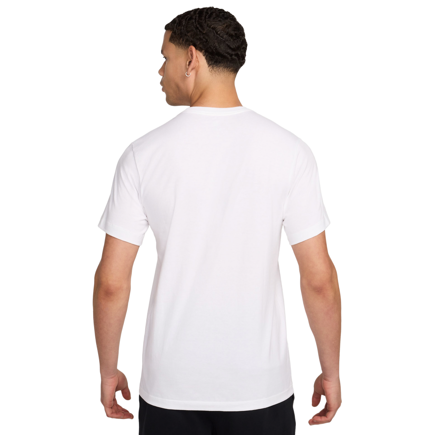 Nike LA Short Sleeve Crew T-Shirt - Men's - White/Cosmic Clay