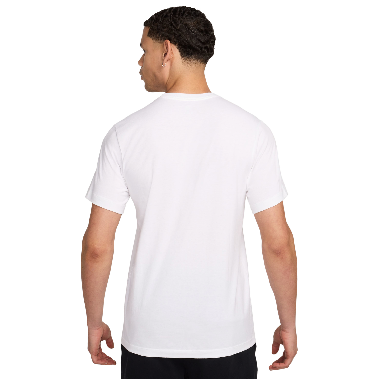 Nike LA Short Sleeve Crew T-Shirt - Men's - White/Cosmic Clay