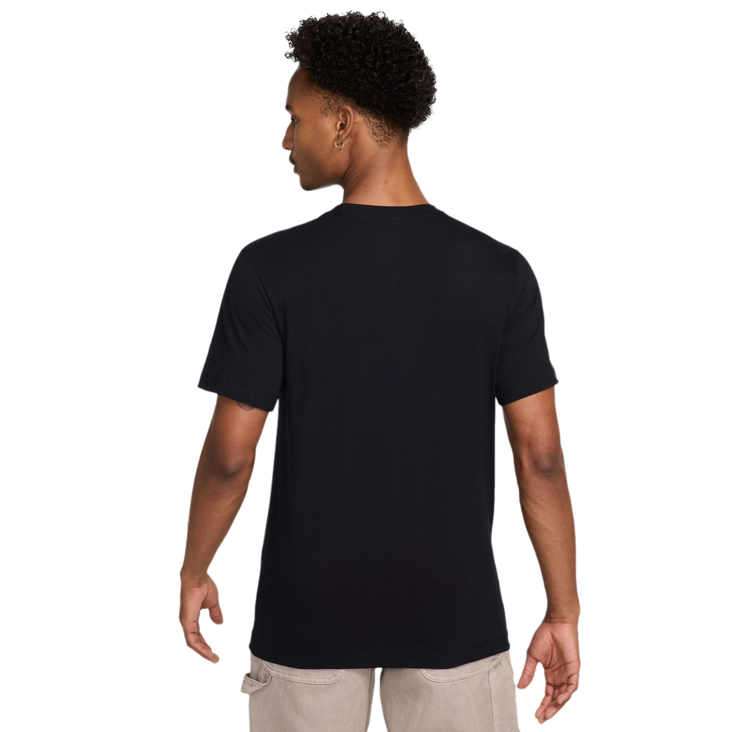 Nike Chi Short Sleeve Crew T-Shirt - Men's - Black/White