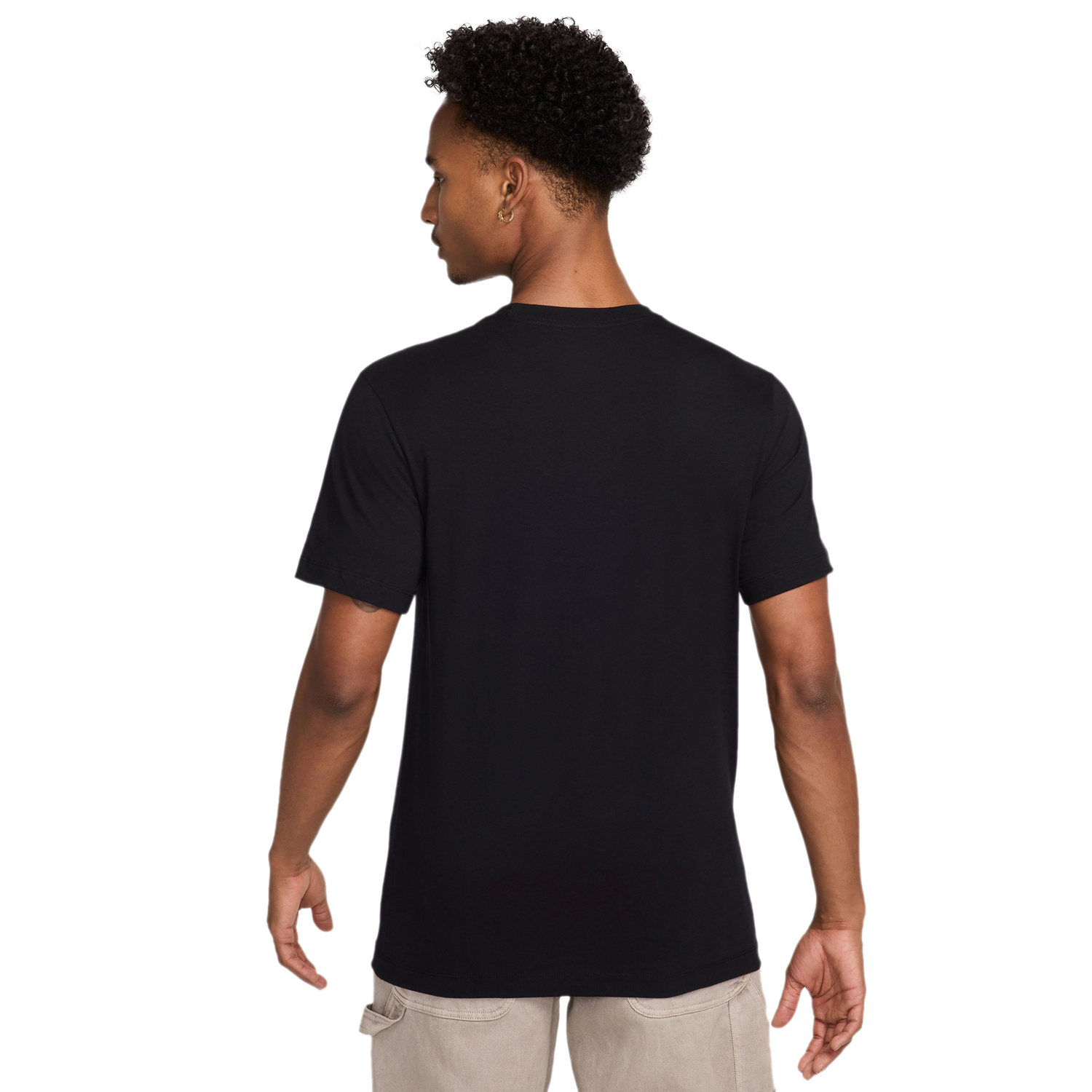 Nike Chi Short Sleeve Crew T-Shirt - Men's - Black/White