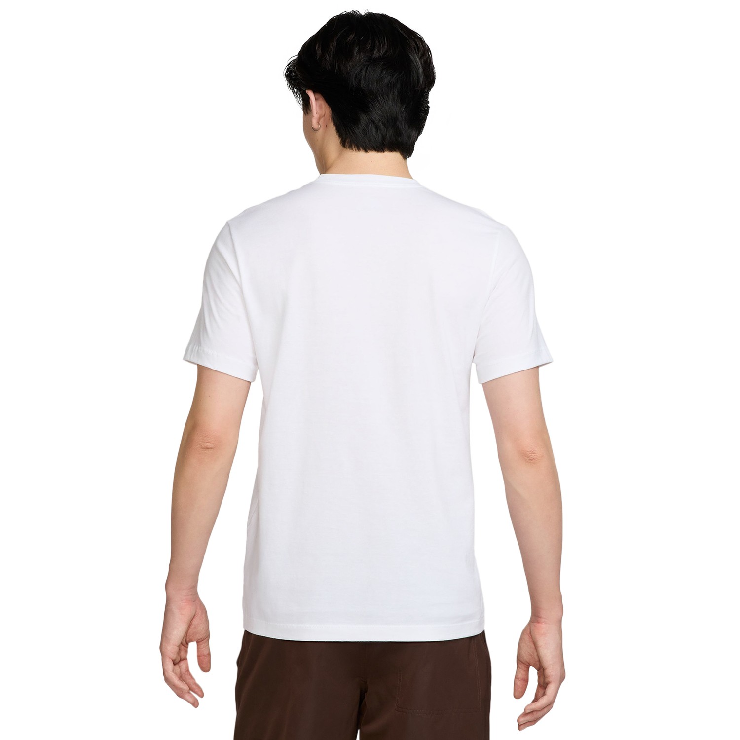 Nike Chi Short Sleeve Crew T-Shirt - Men's - White/Cosmic Clay