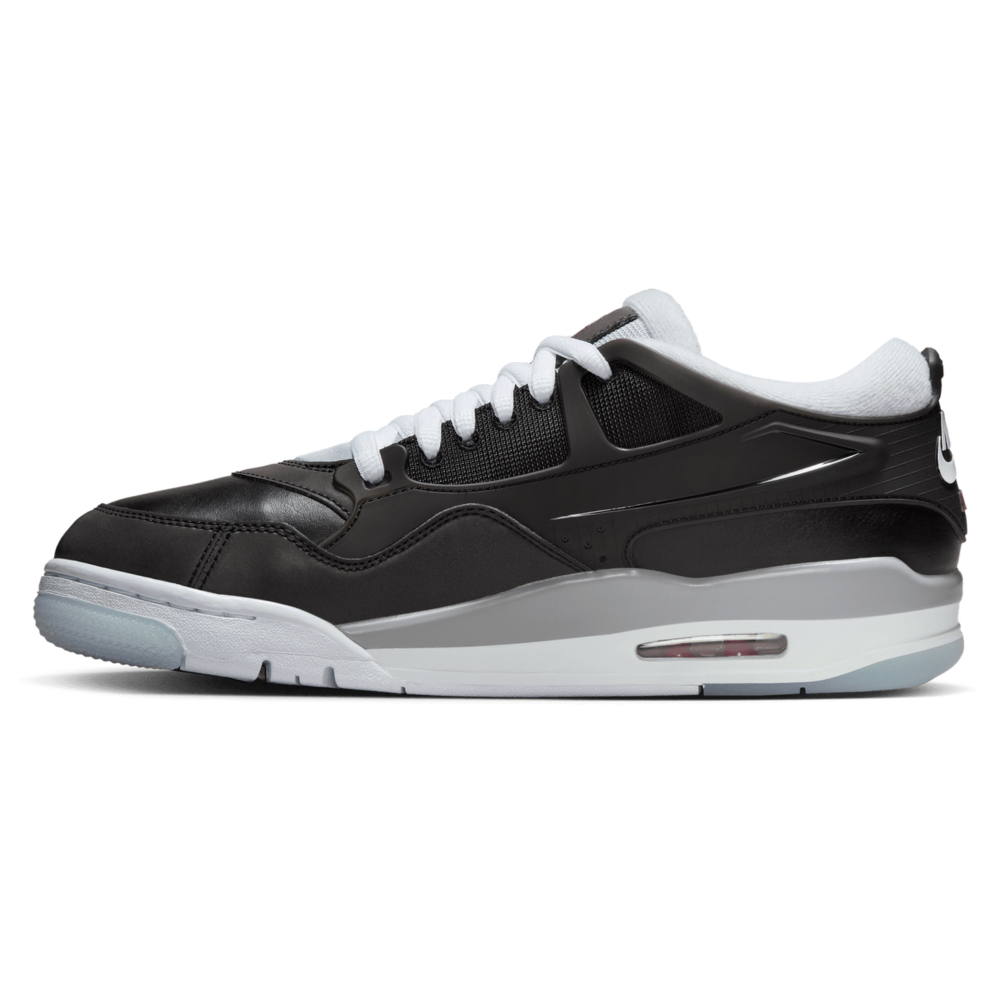 Jordan Air Jordan 4 RM PRM NAS - Men's - Black/Fire Red/Wolf Grey