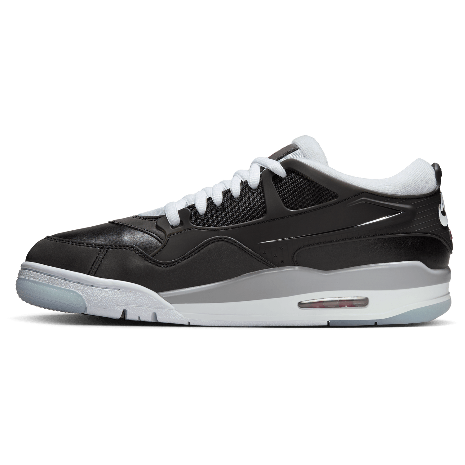 Jordan Air Jordan 4 RM PRM NAS - Men's - Black/Fire Red/Wolf Grey