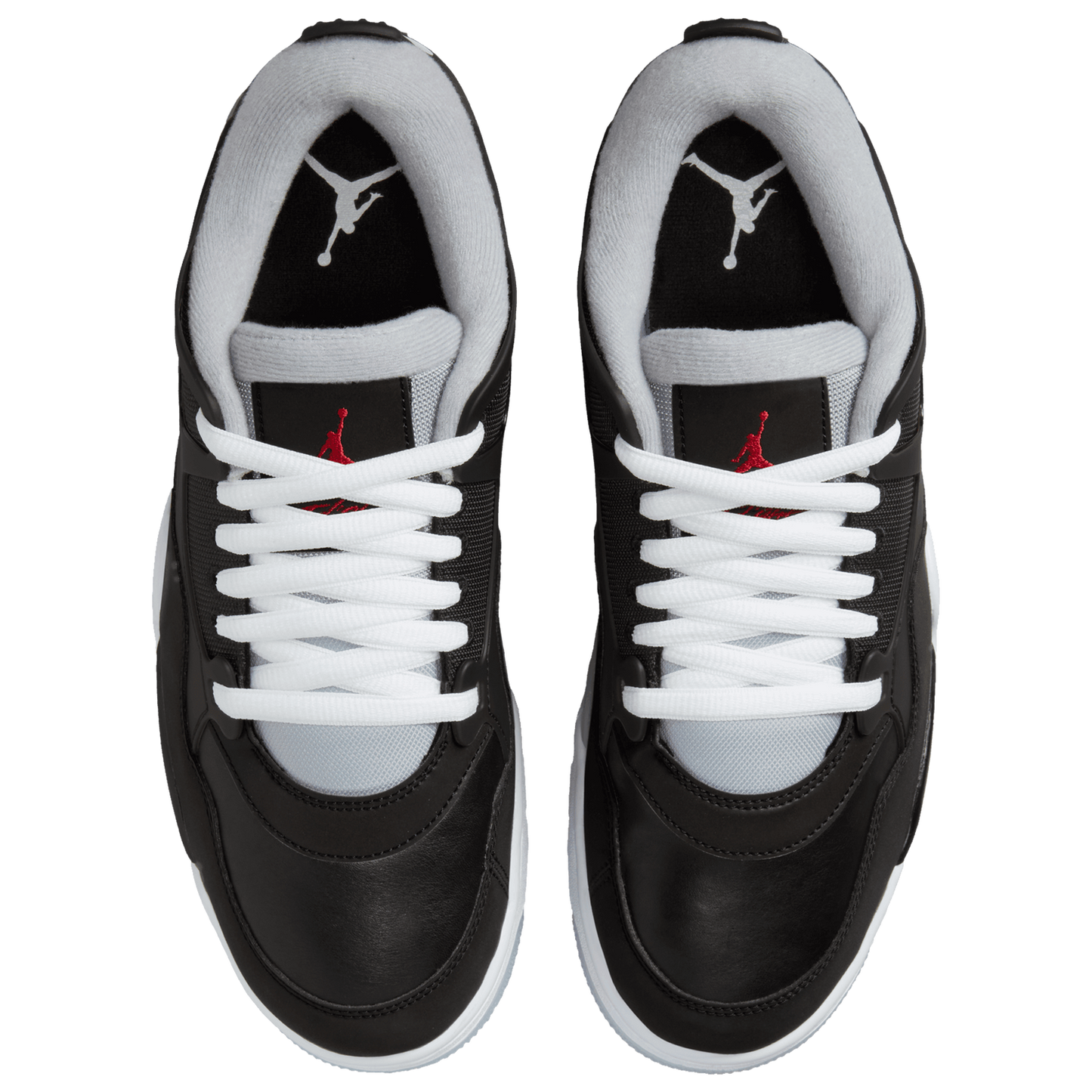 Jordan Air Jordan 4 RM PRM NAS - Men's - Black/Fire Red/Wolf Grey
