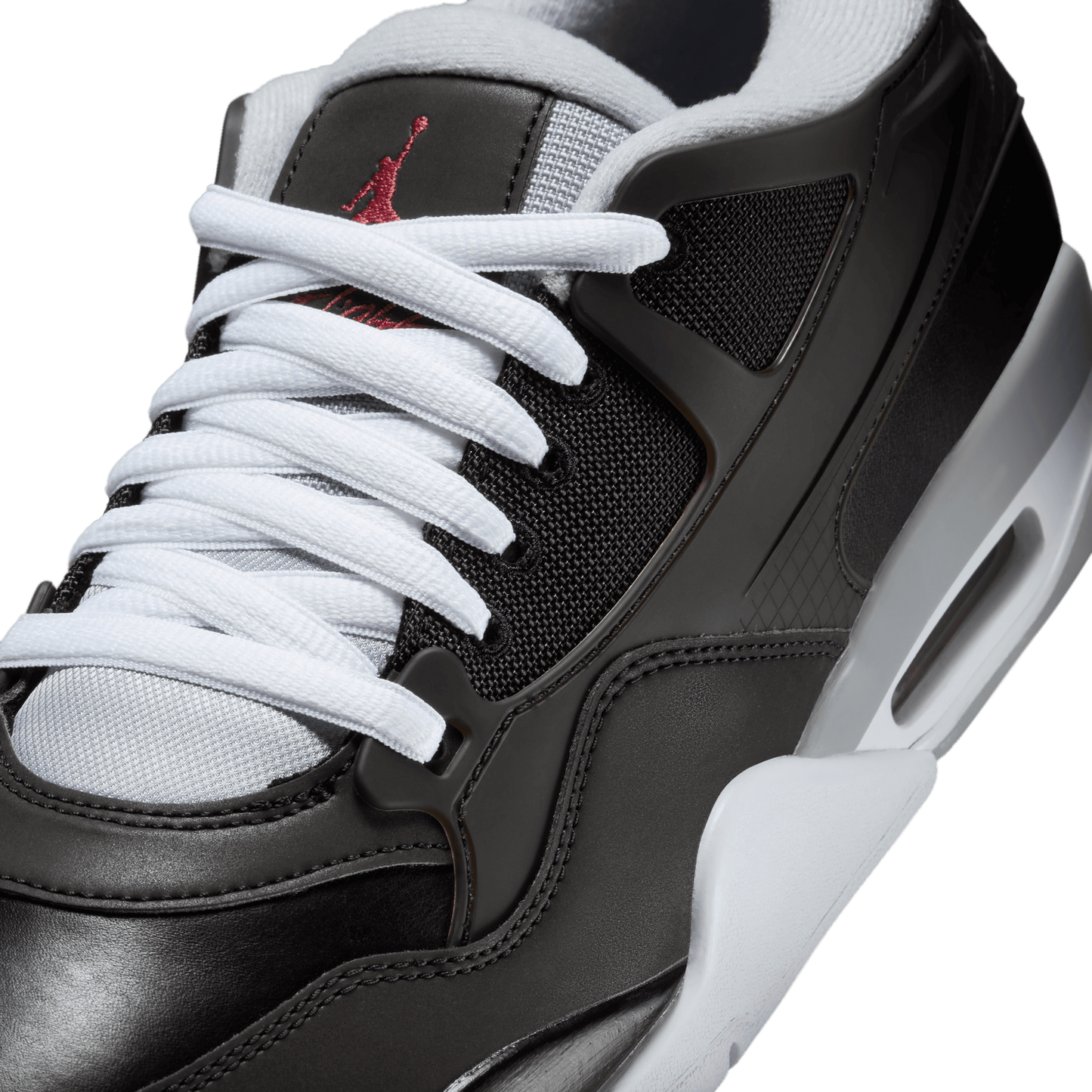 Jordan Air Jordan 4 RM PRM NAS - Men's - Black/Fire Red/Wolf Grey
