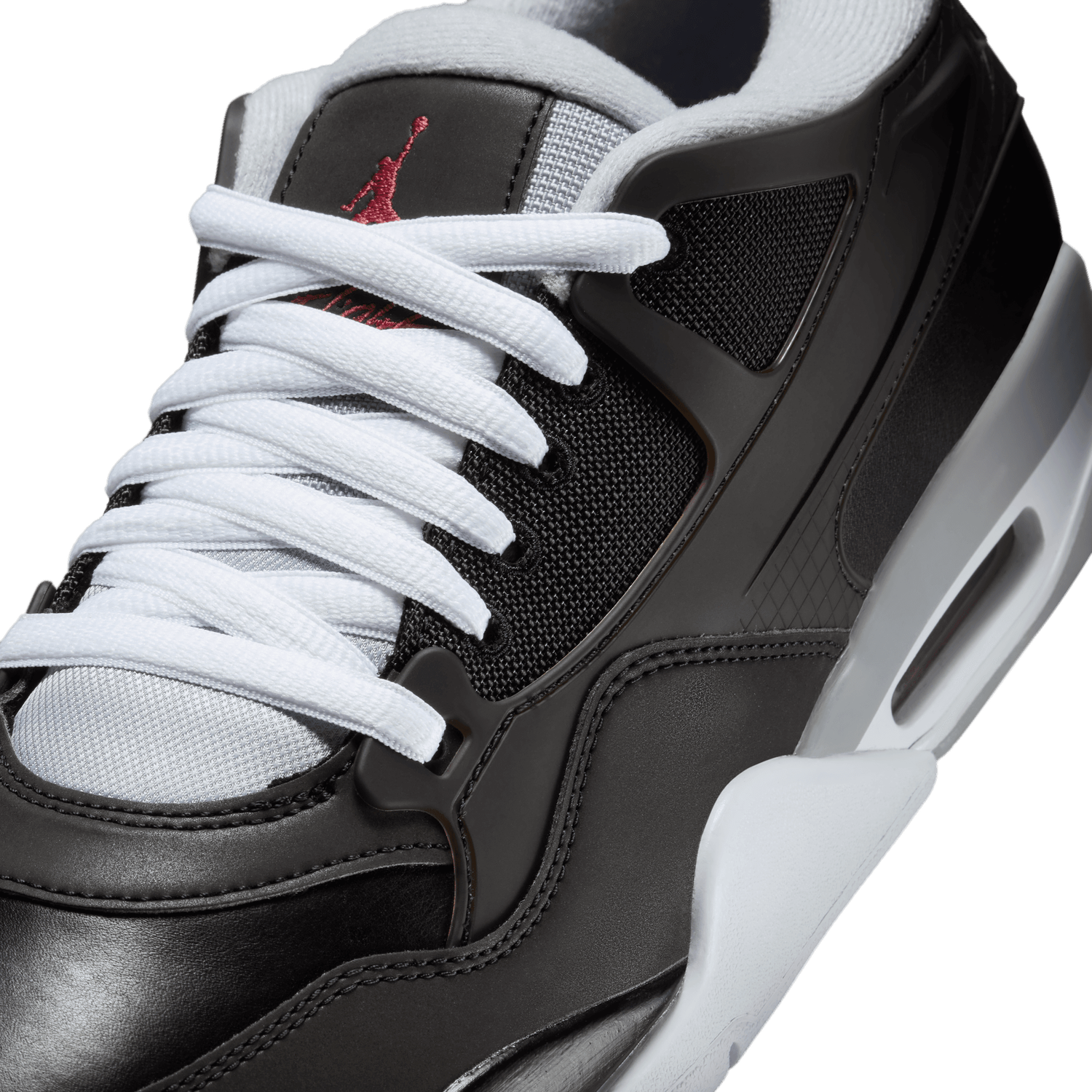 Jordan Air Jordan 4 RM PRM NAS - Men's - Black/Fire Red/Wolf Grey