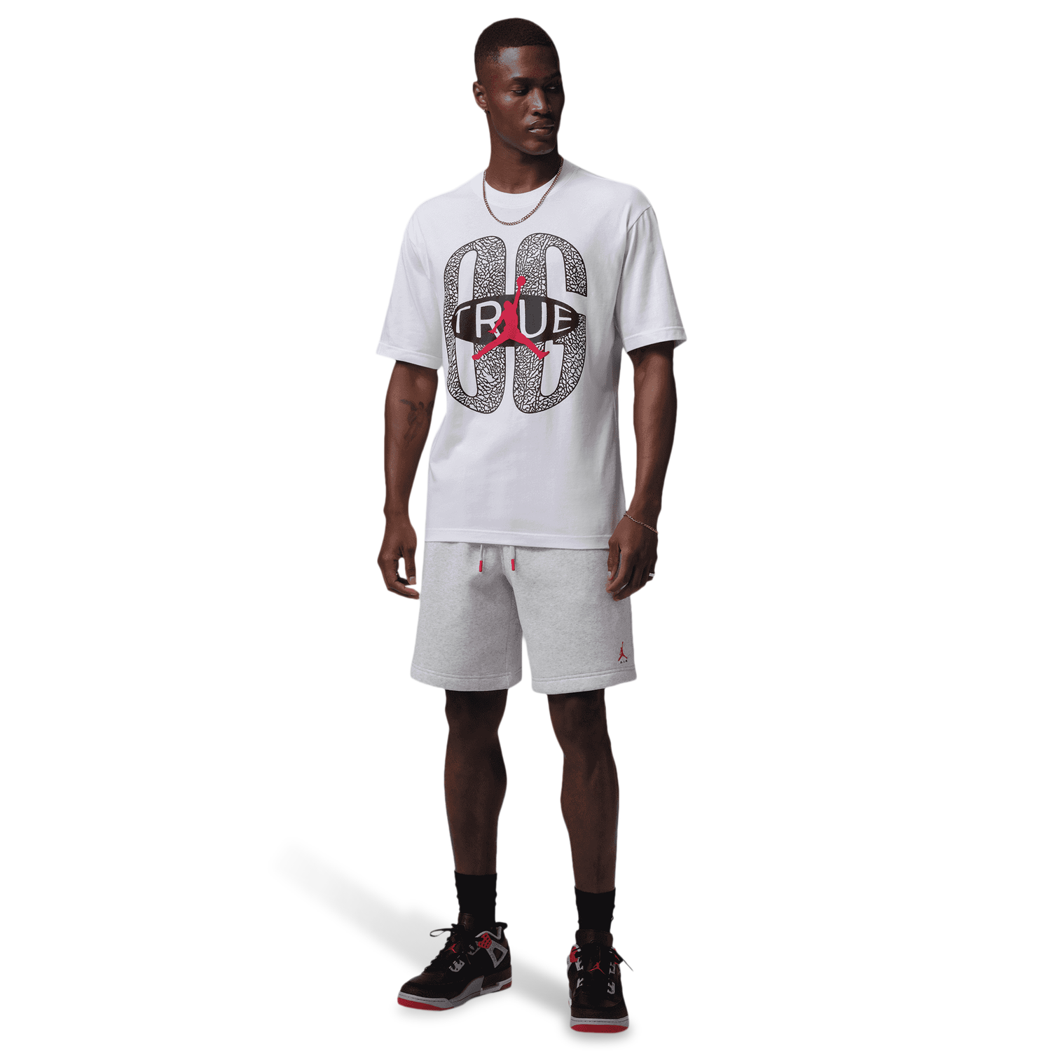 Jordan 85 Short Sleeve Crew - Men's - White