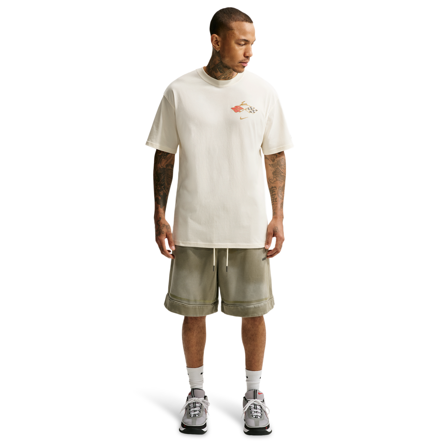 Nike DB Loose Chevy Impala T-Shirt - Men's - White
