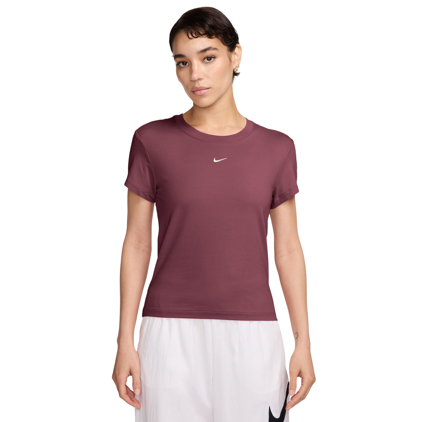Nike Chill Knit Crop - Women's - Sail/Pink Smoke