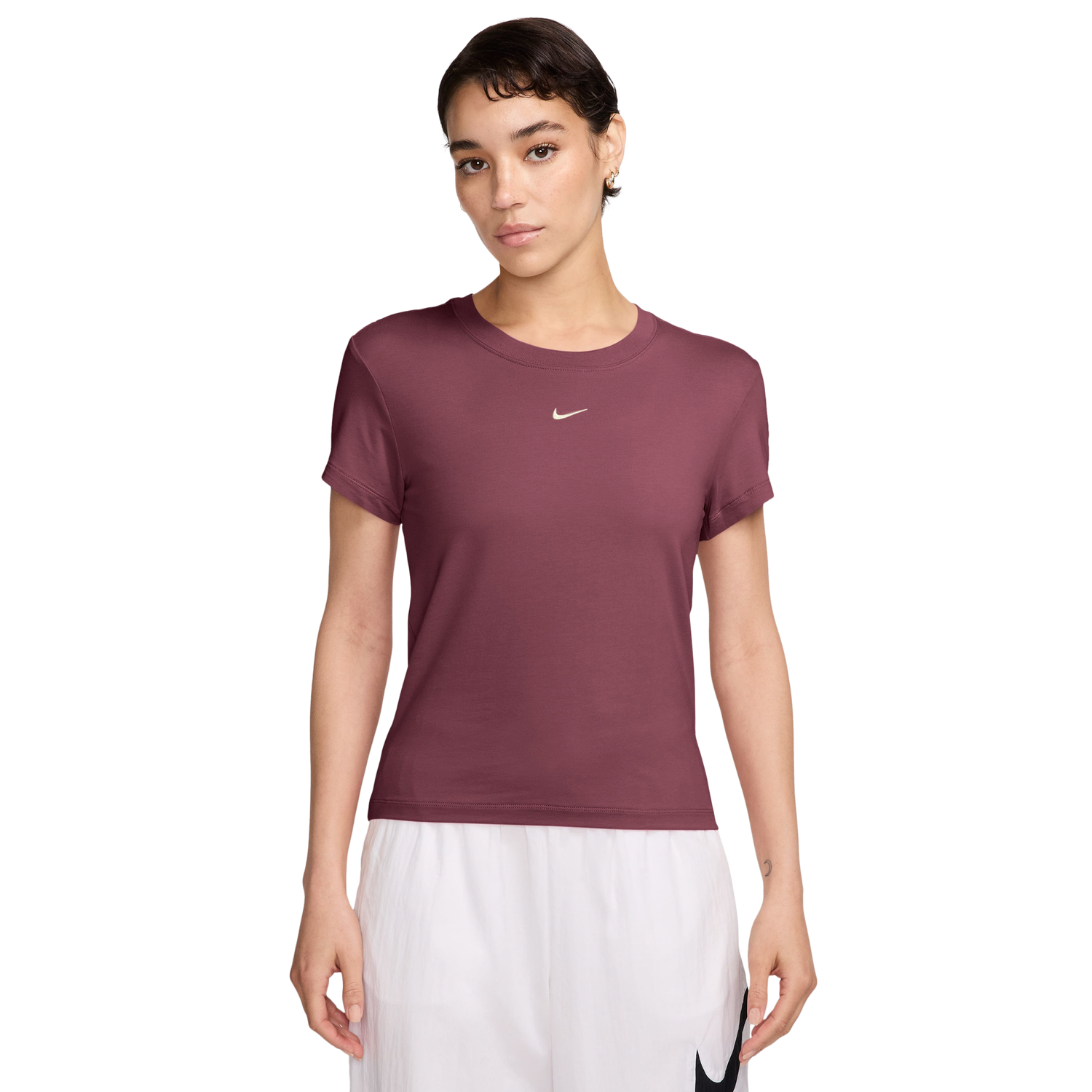 Nike Chill Knit Crop - Women's - Sail/Pink Smoke