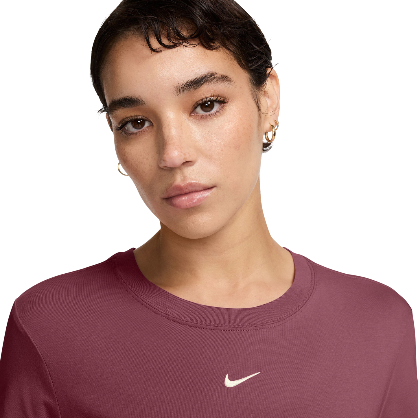 Nike Chill Knit Crop - Women's - Sail/Pink Smoke