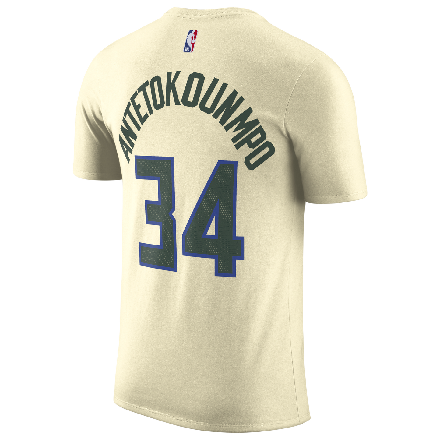 Nike Bucks Essential Statement NN T-Shirt - Men's - Tan/Multi